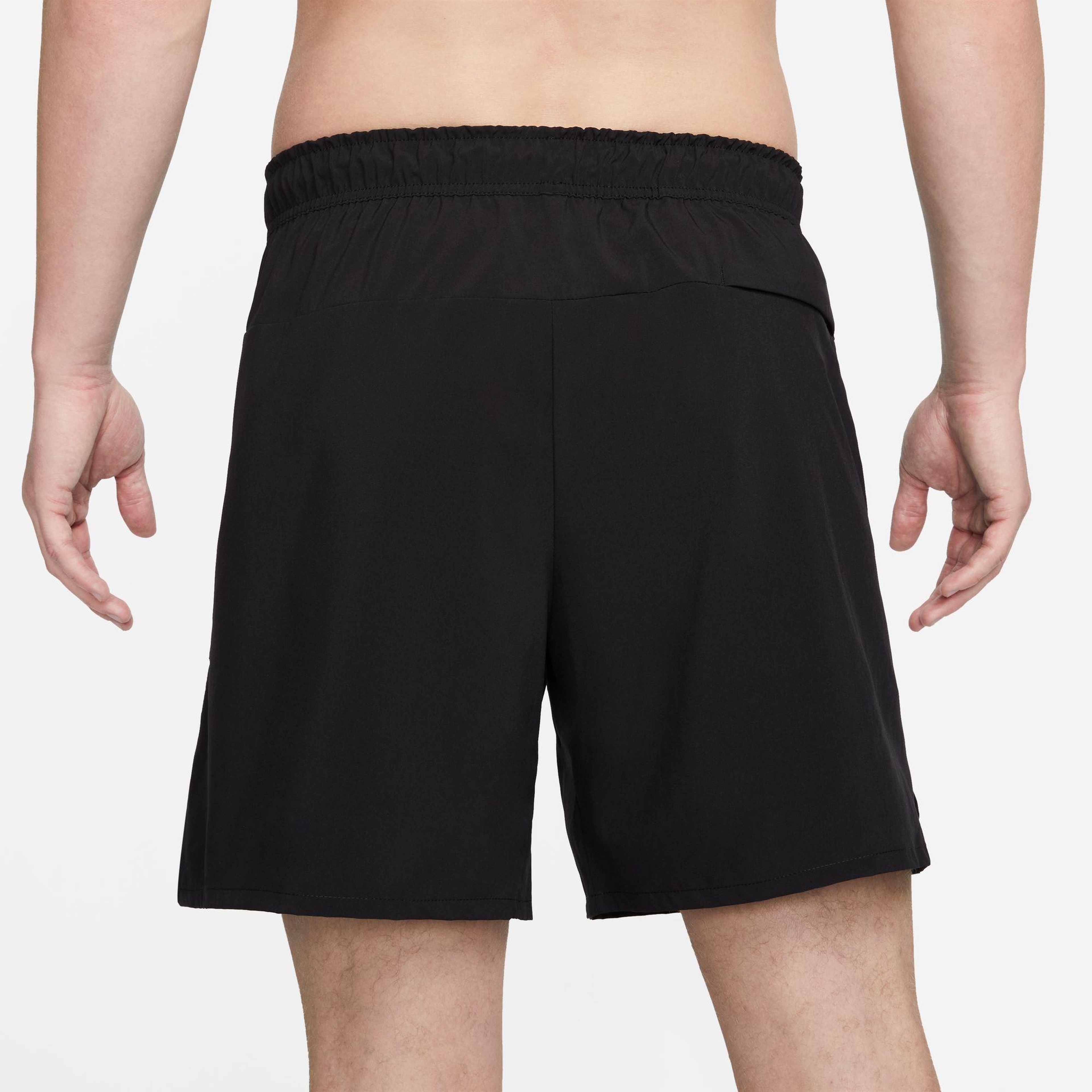 Nike Dri-Fit Unlimited Woven 18cm Unlined Erkek Siyah Şort