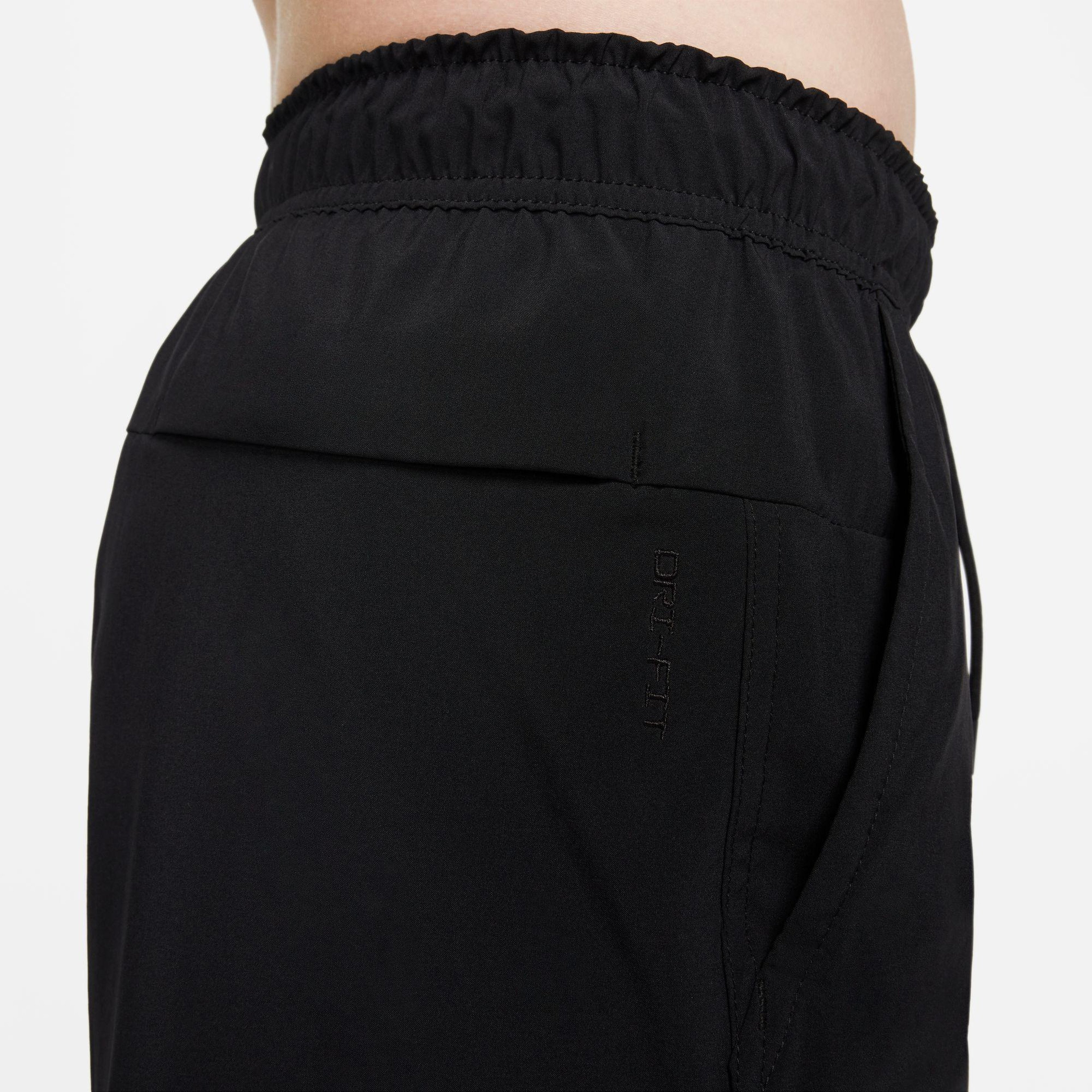 Nike Dri-Fit Unlimited Woven 18cm Unlined Erkek Siyah Şort