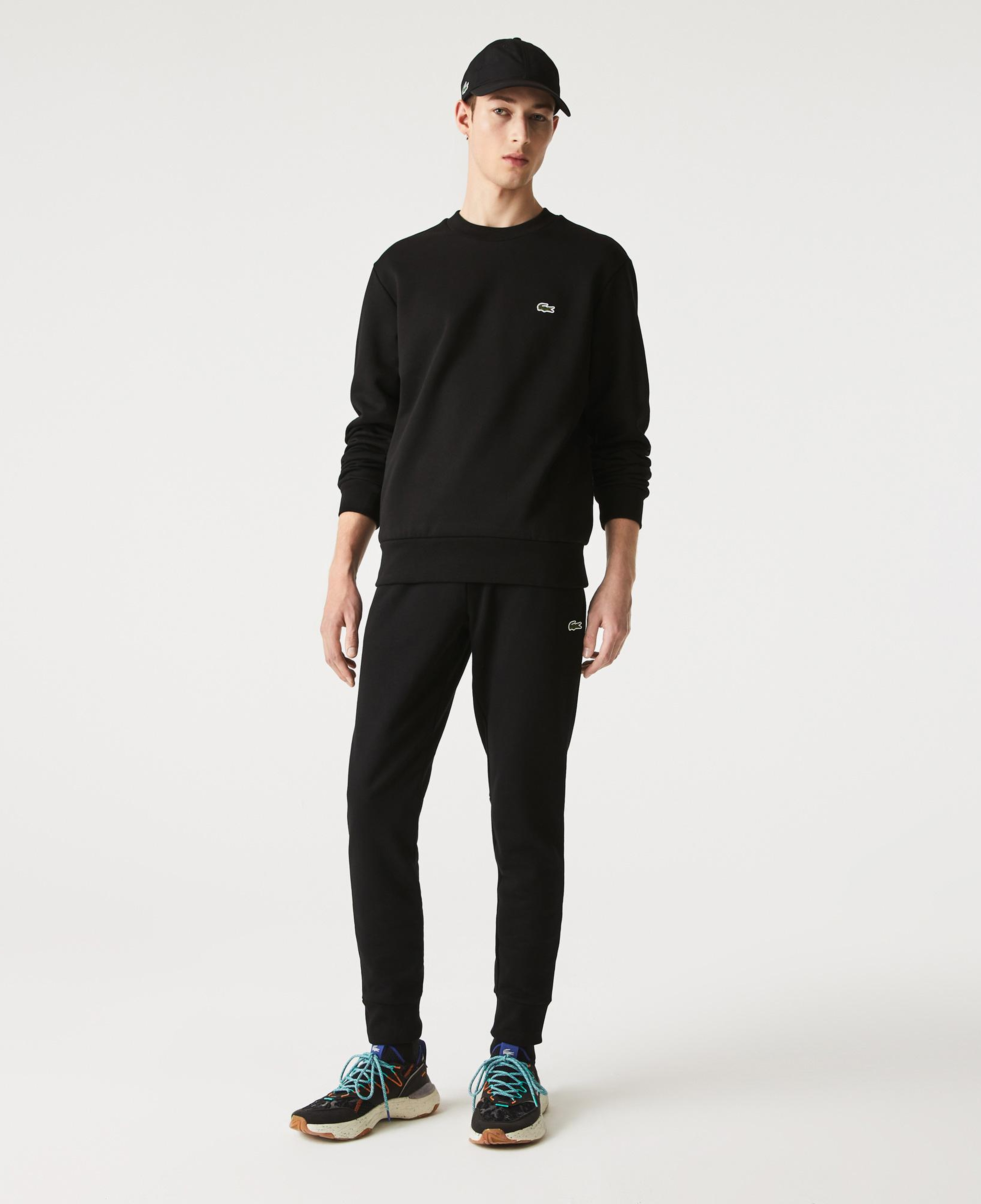 Erkek Slim Fit Siyah Eşofman Altı