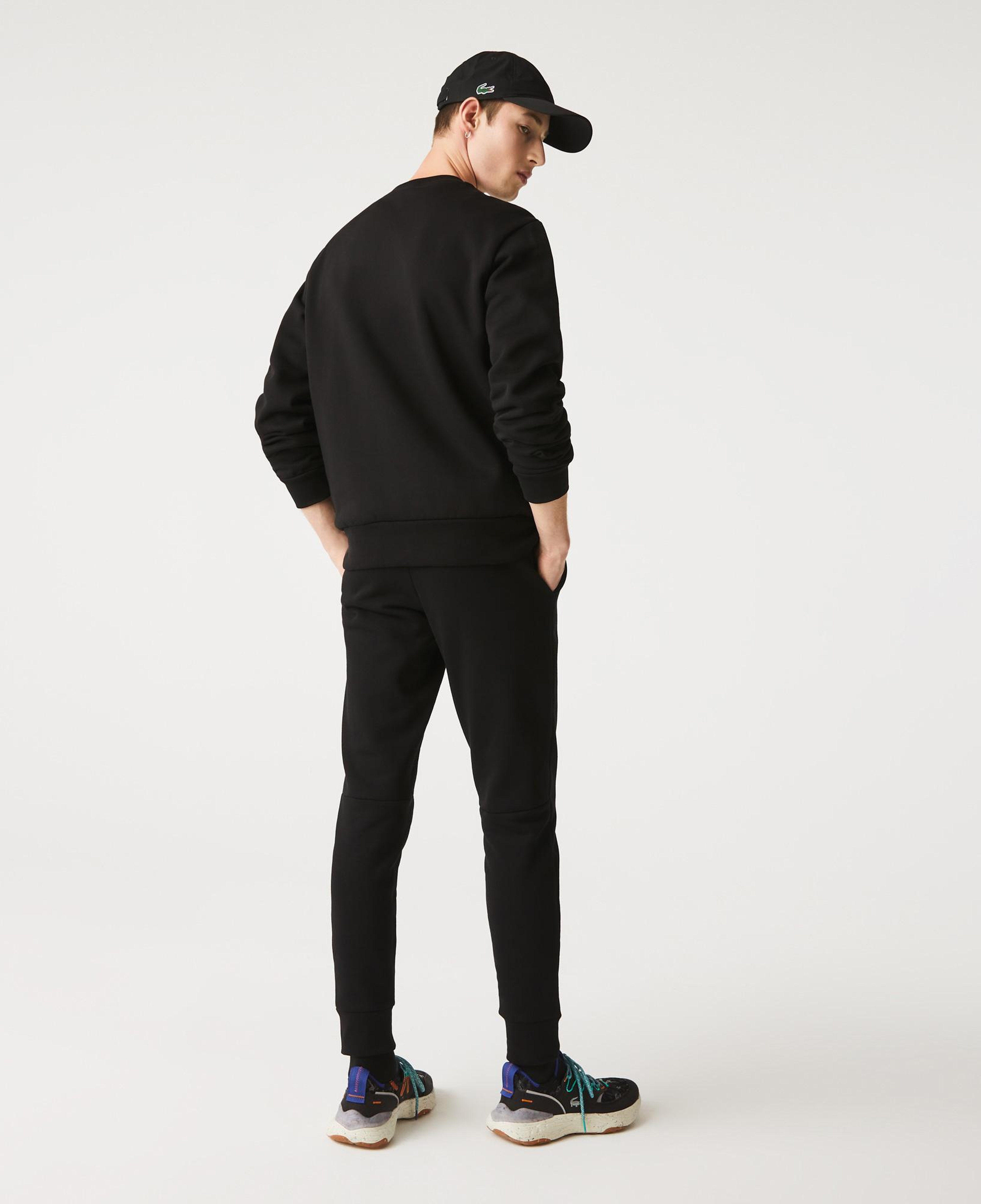 Erkek Slim Fit Siyah Eşofman Altı