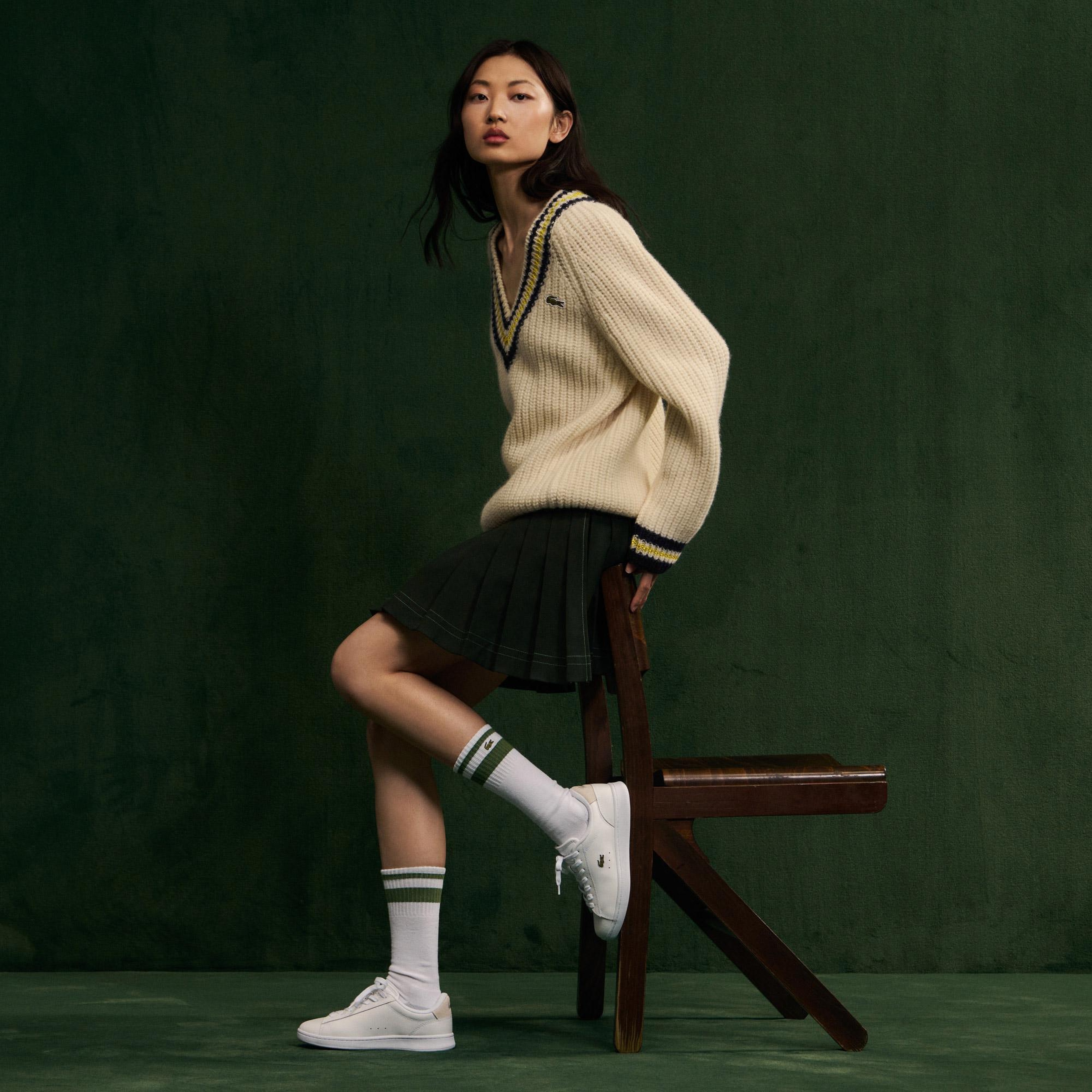 Lacoste Carnaby Kadın Beyaz Sneaker