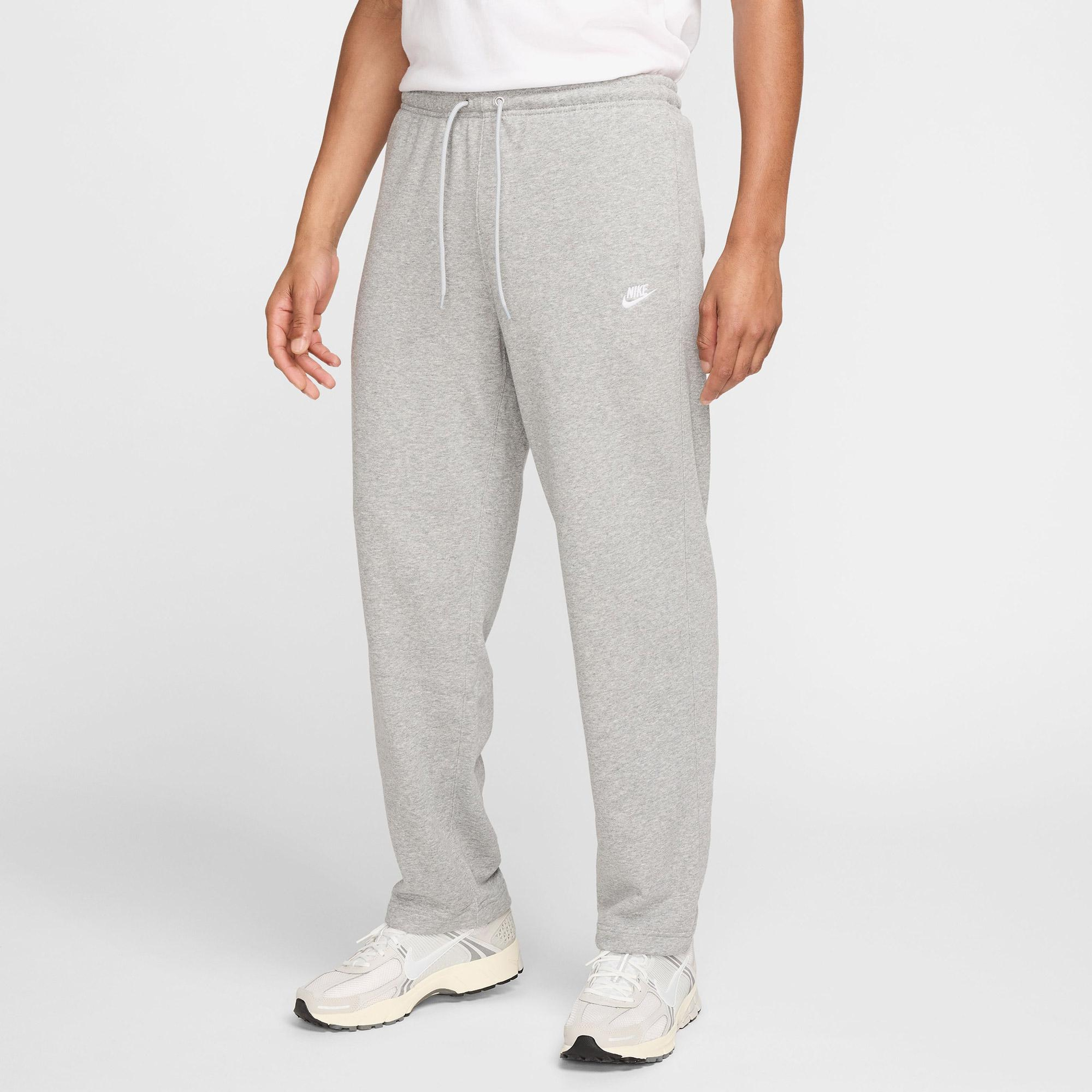 Nike Club French Terry Erkek Gri Eşofman Altı