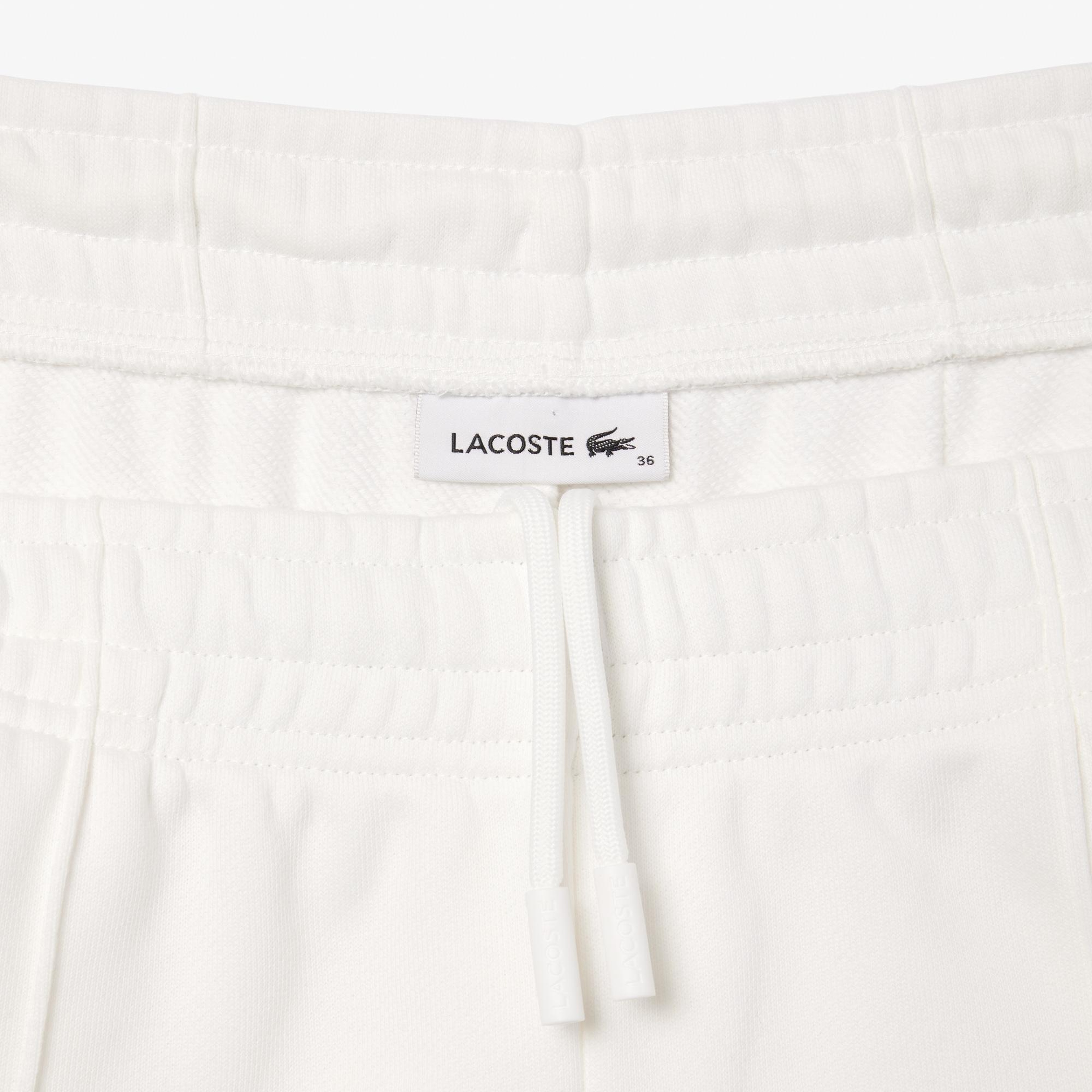 Lacoste Active Slim Fit Kadın Beyaz Eşofman Altı