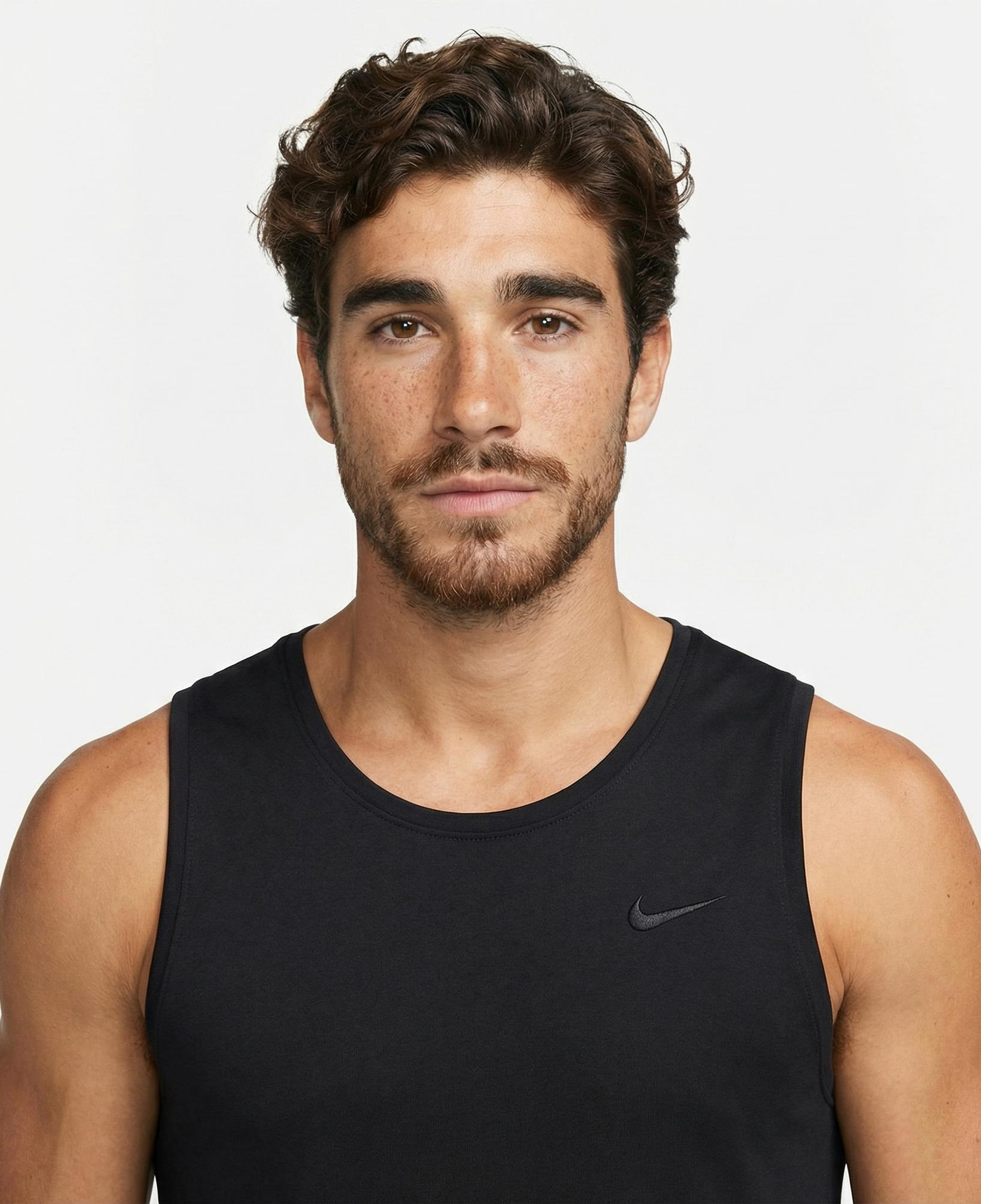 Nike Dri-Fit Primary Tank Erkek Siyah Kolsuz T-Shirt