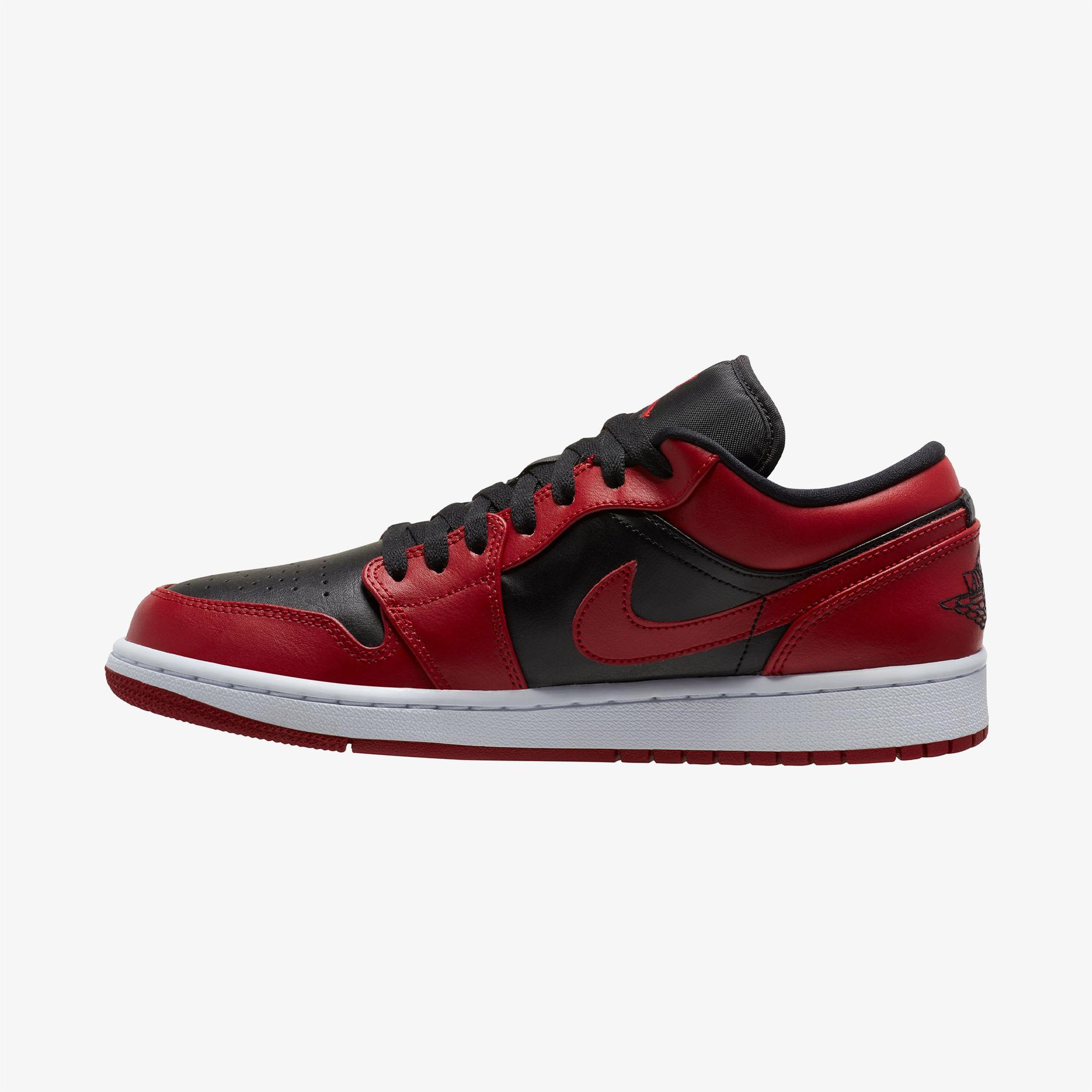 Jordan Air 1 Low Erkek Kırmızı Spor Ayakkabı