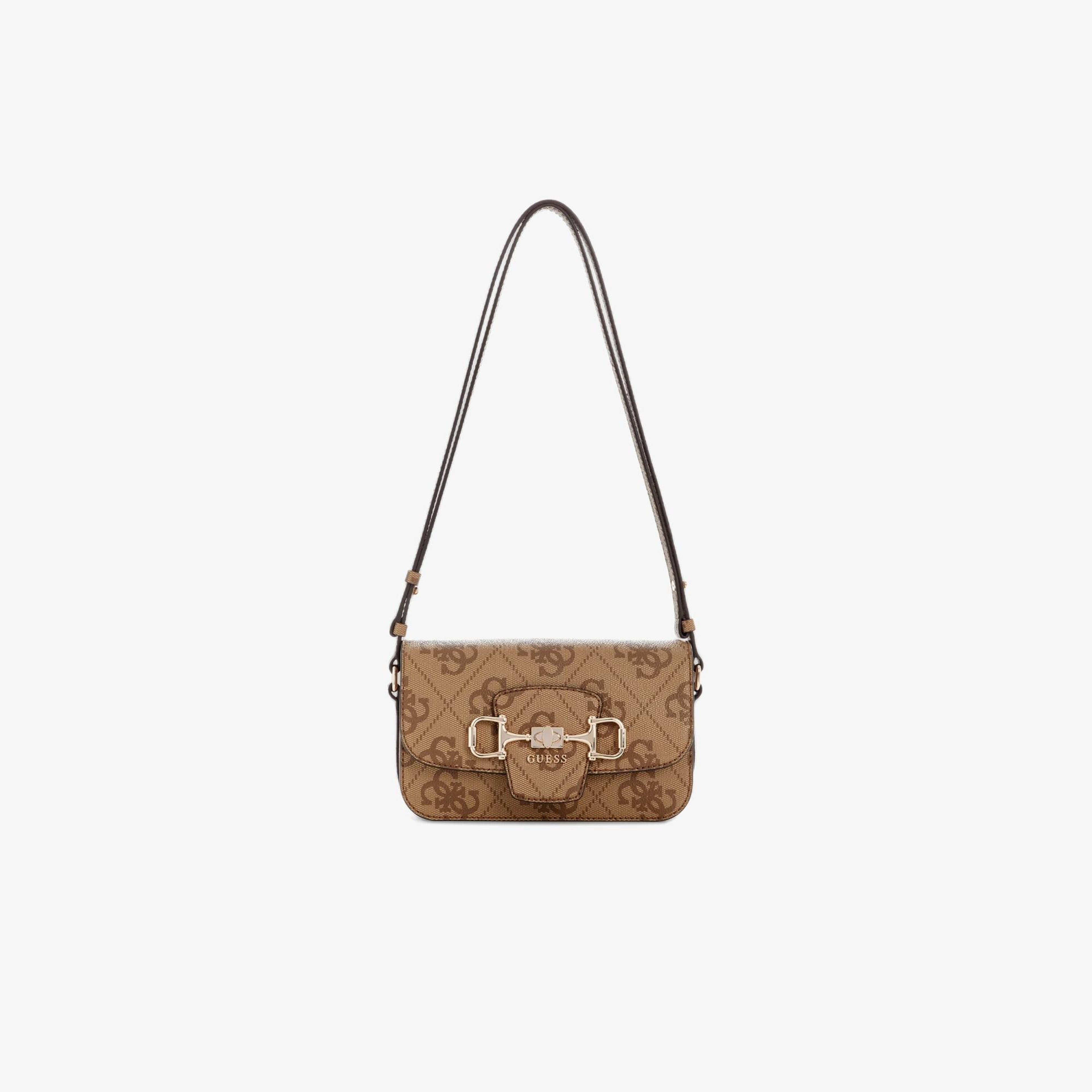 Guess Janie Logo Kadın Kahverengi El Çantası