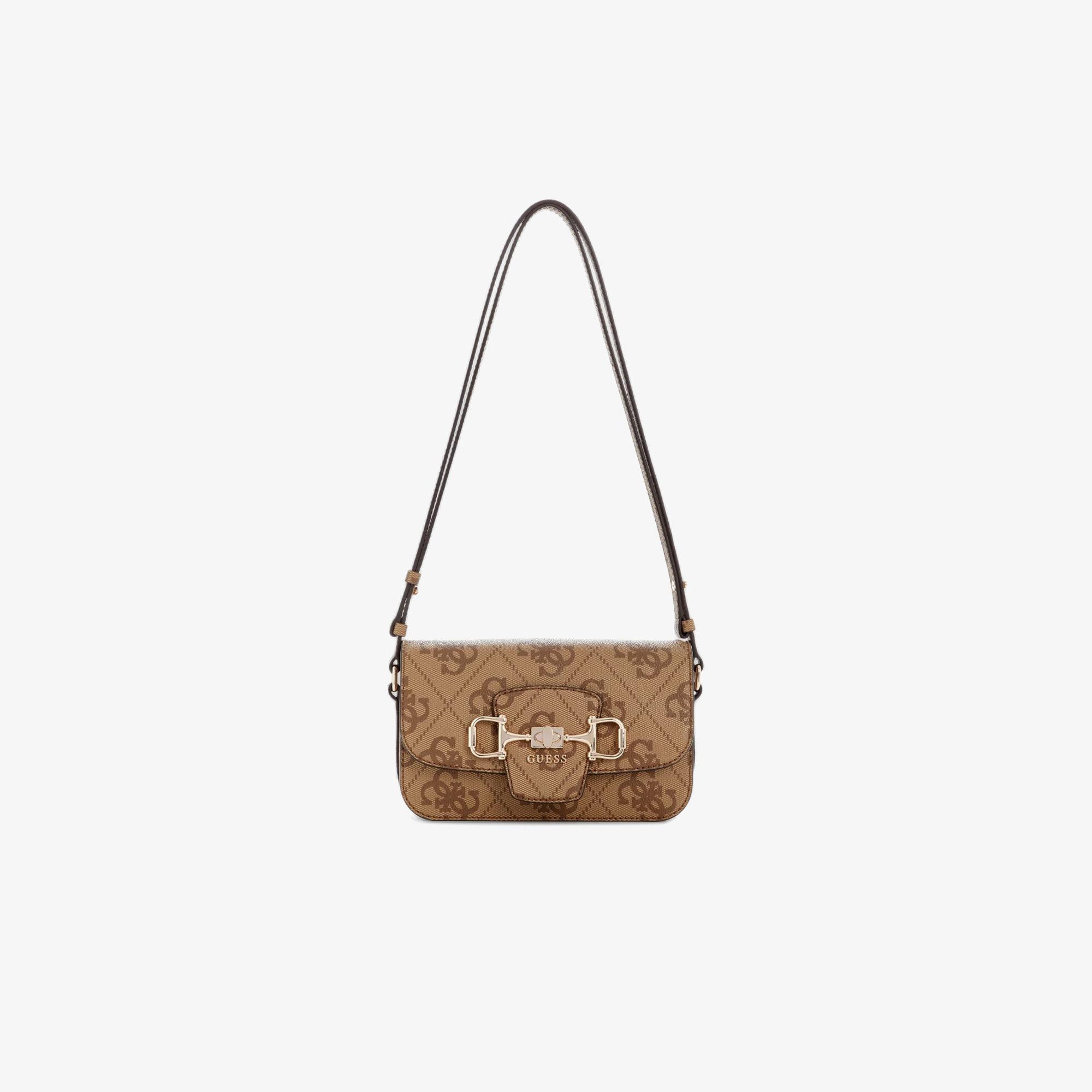 Guess Janie Logo Kadın Kahverengi El Çantası