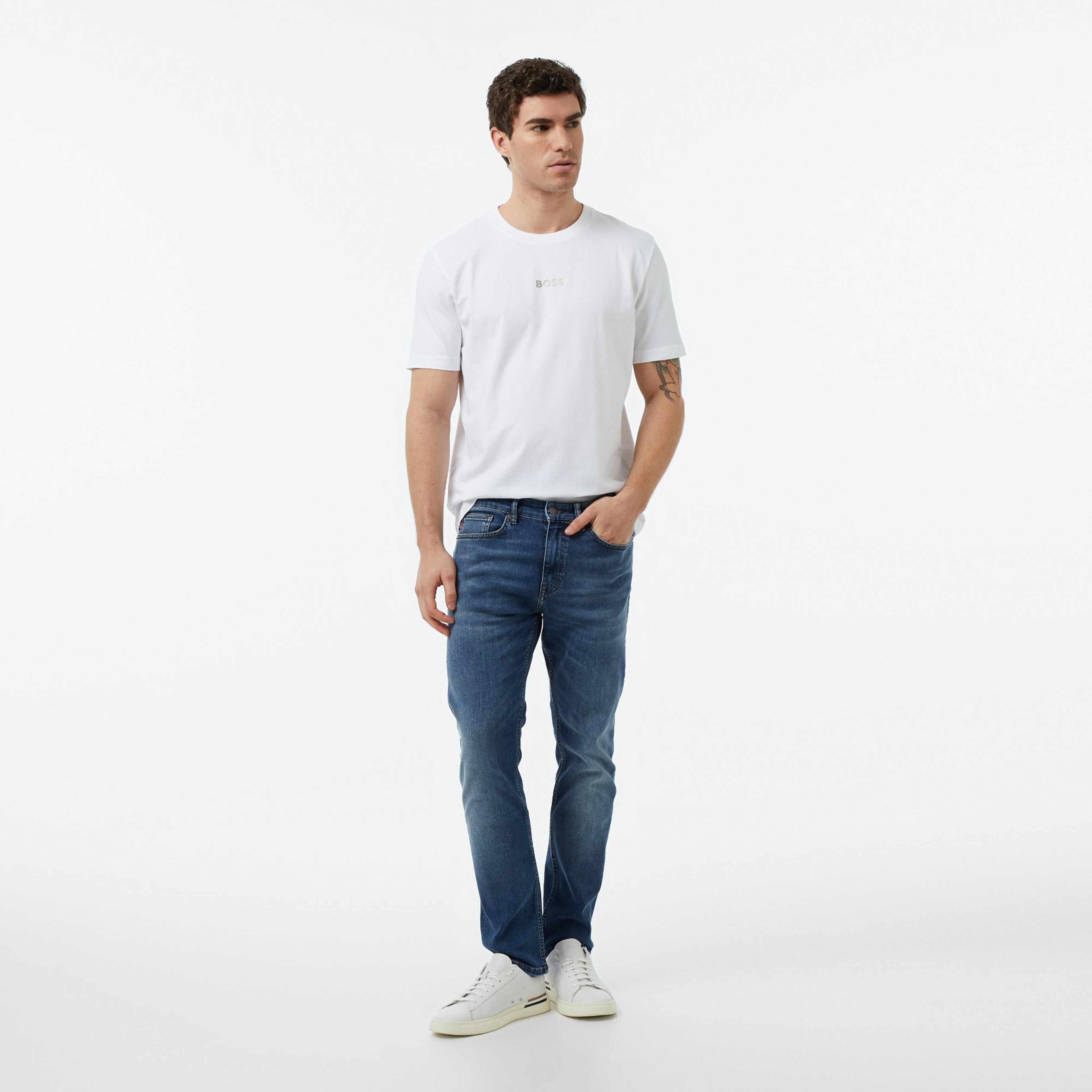 Boss TS Join Erkek Beyaz T-Shirt