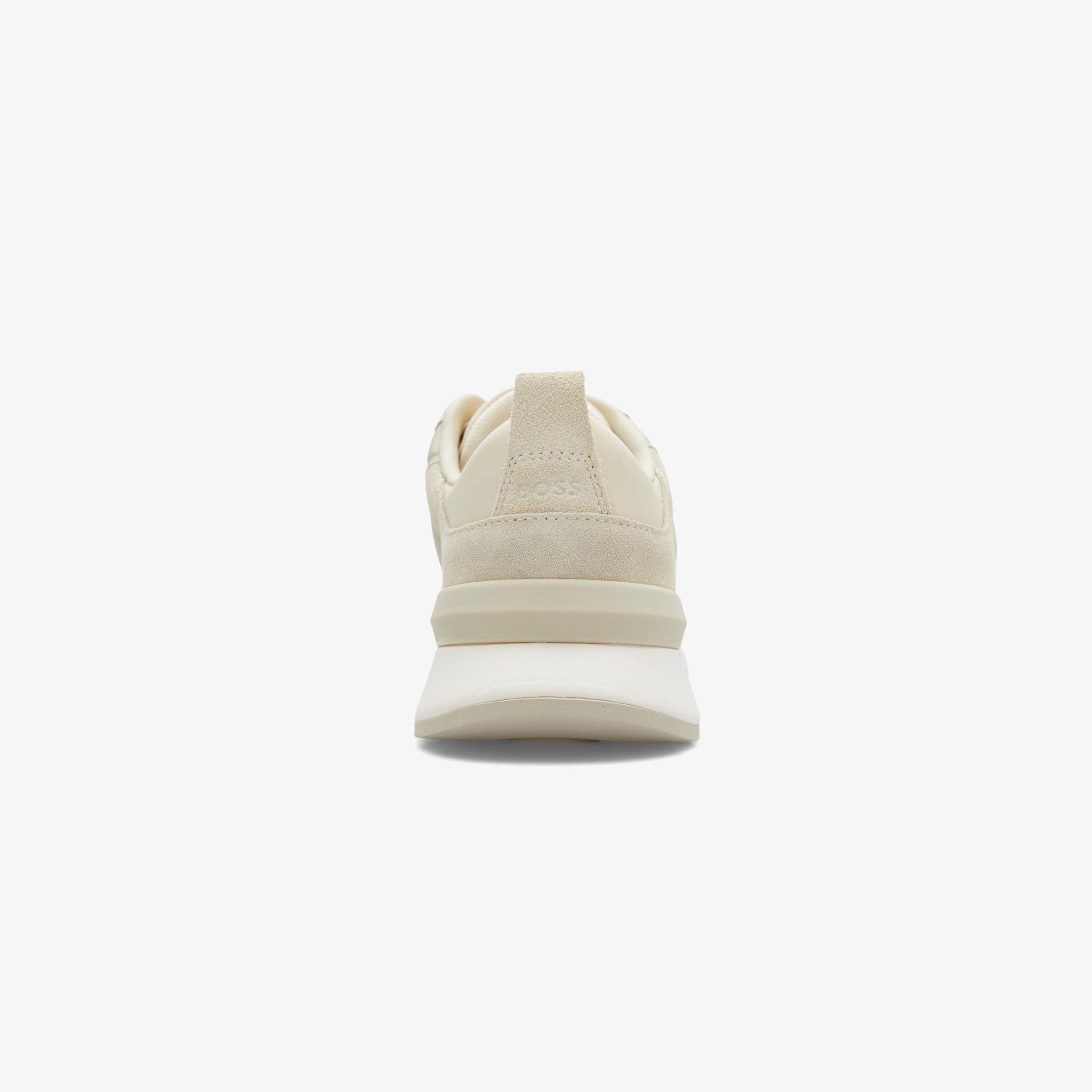 Boss Icon Runn Kadın Bej Sneaker