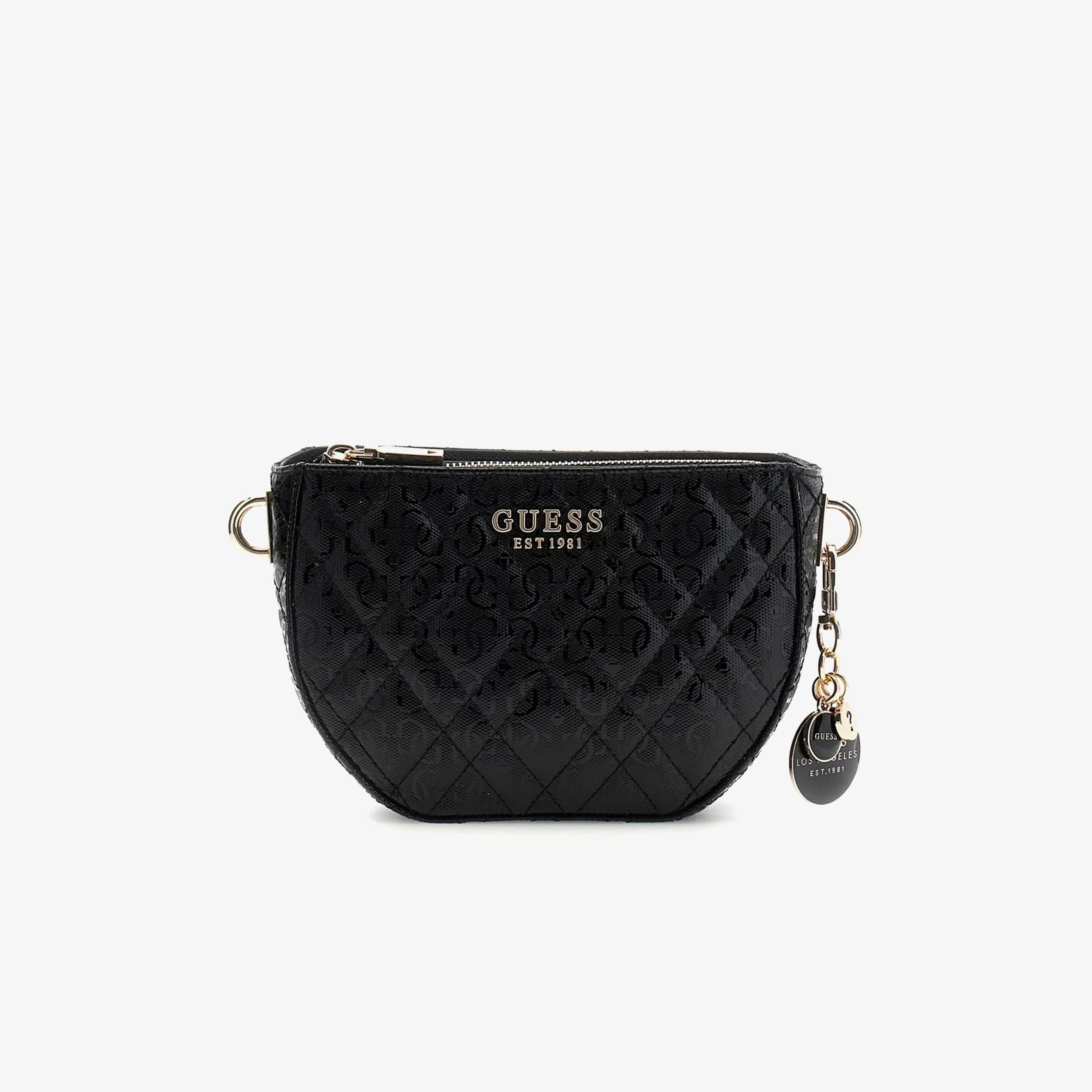 Guess Isemay Çapraz Askılı Kadın Siyah Omuz Çantası