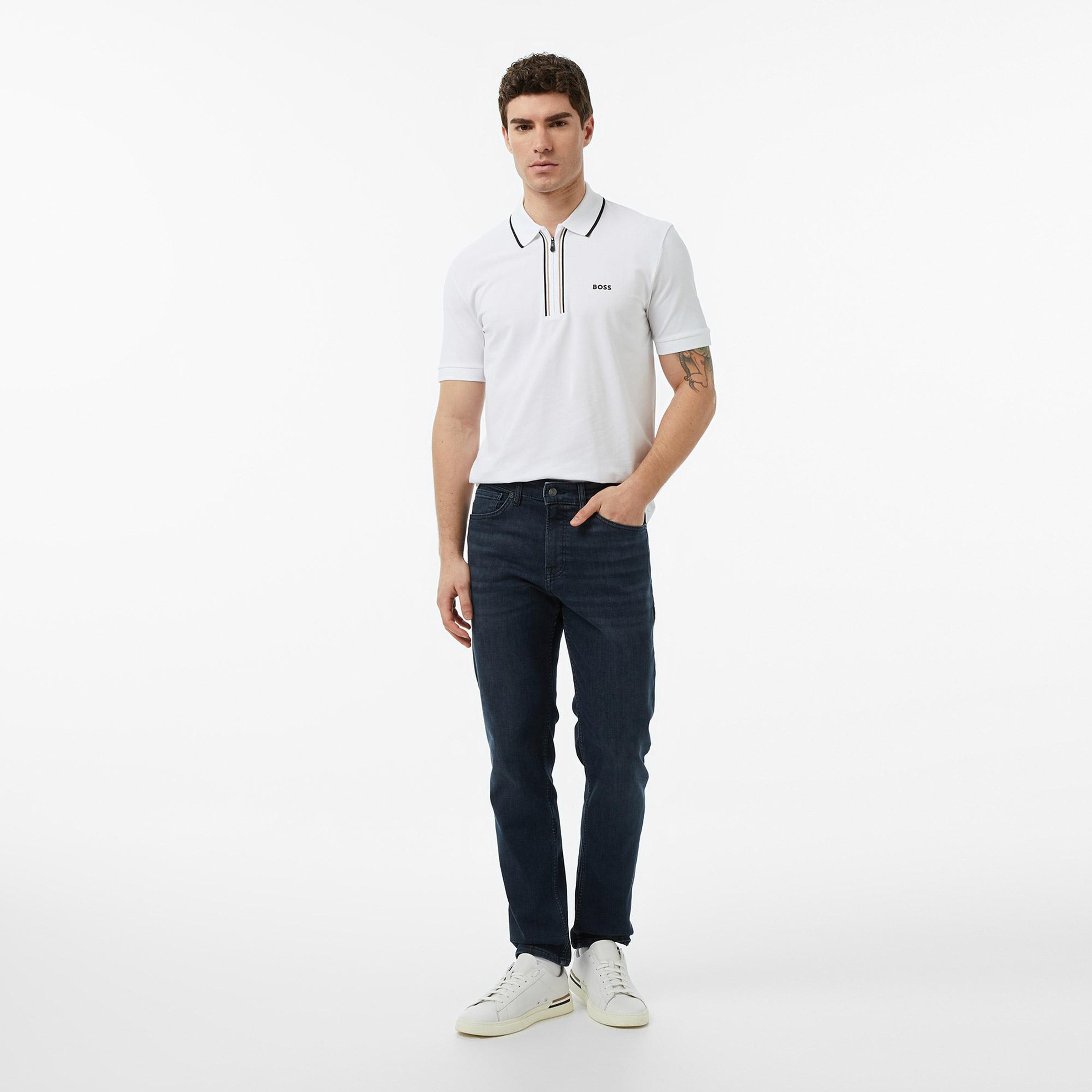 Boss Philix Erkek Beyaz Polo