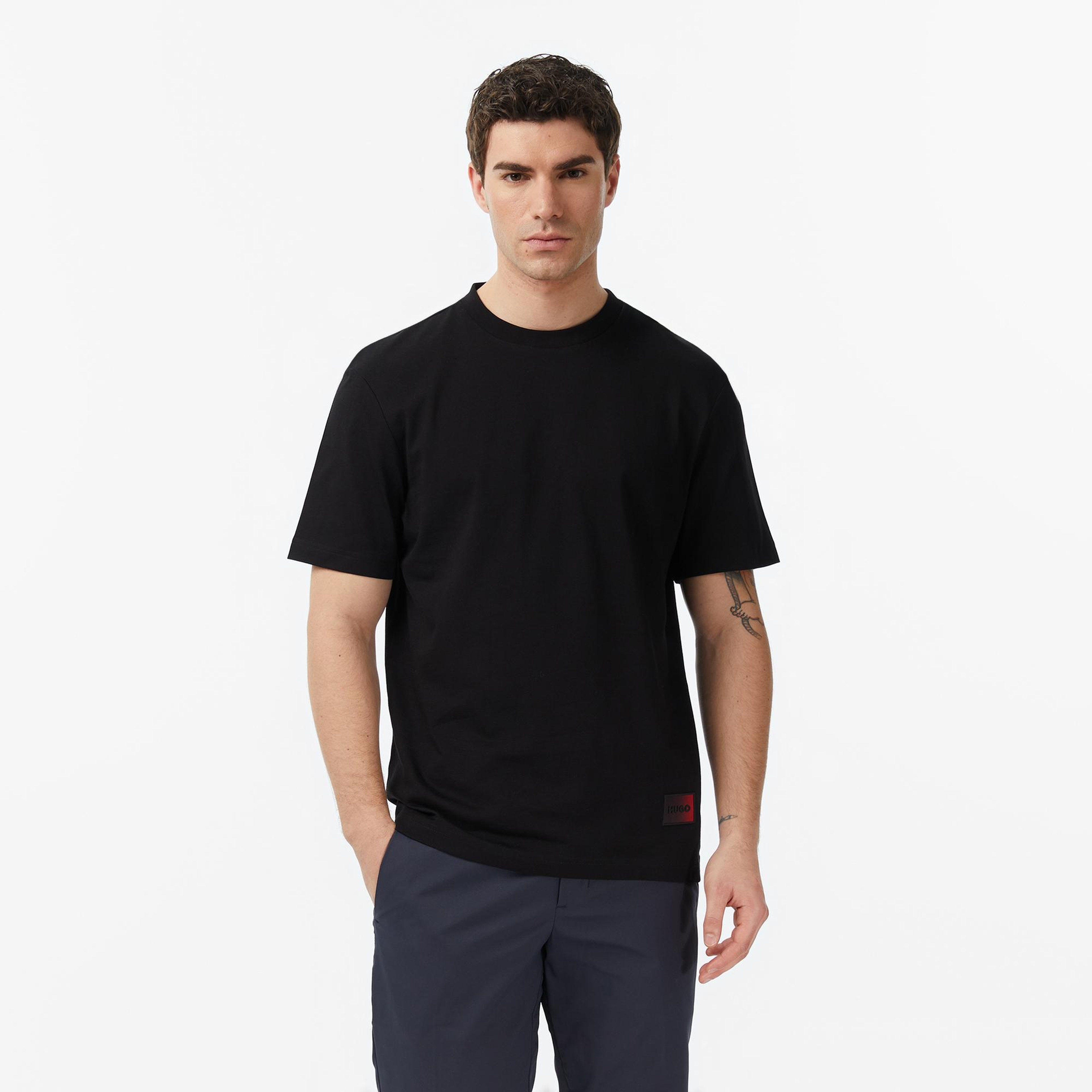 Hugo Danoto Erkek Siyah T-Shirt