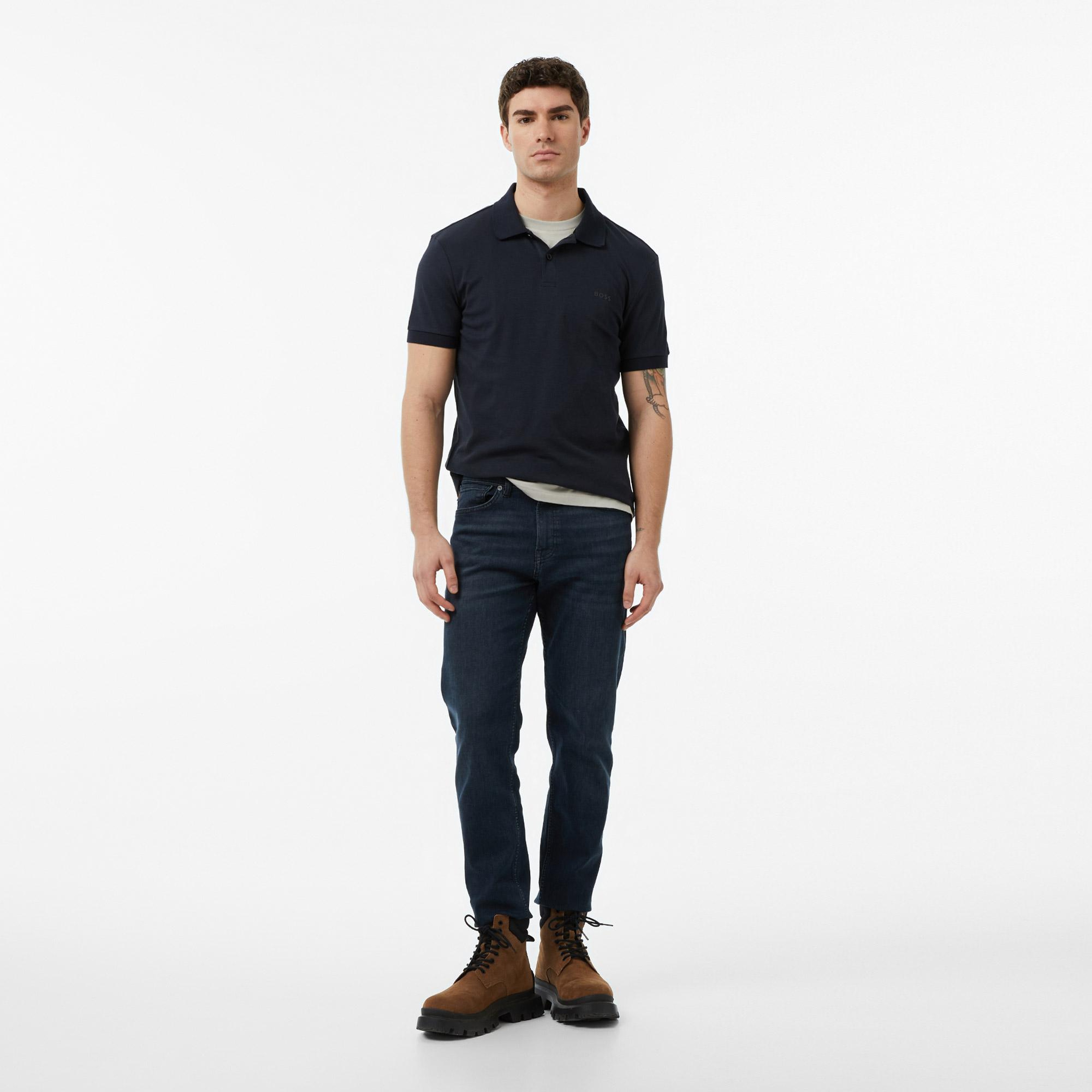 Boss Pio 2 Erkek Lacivert Polo
