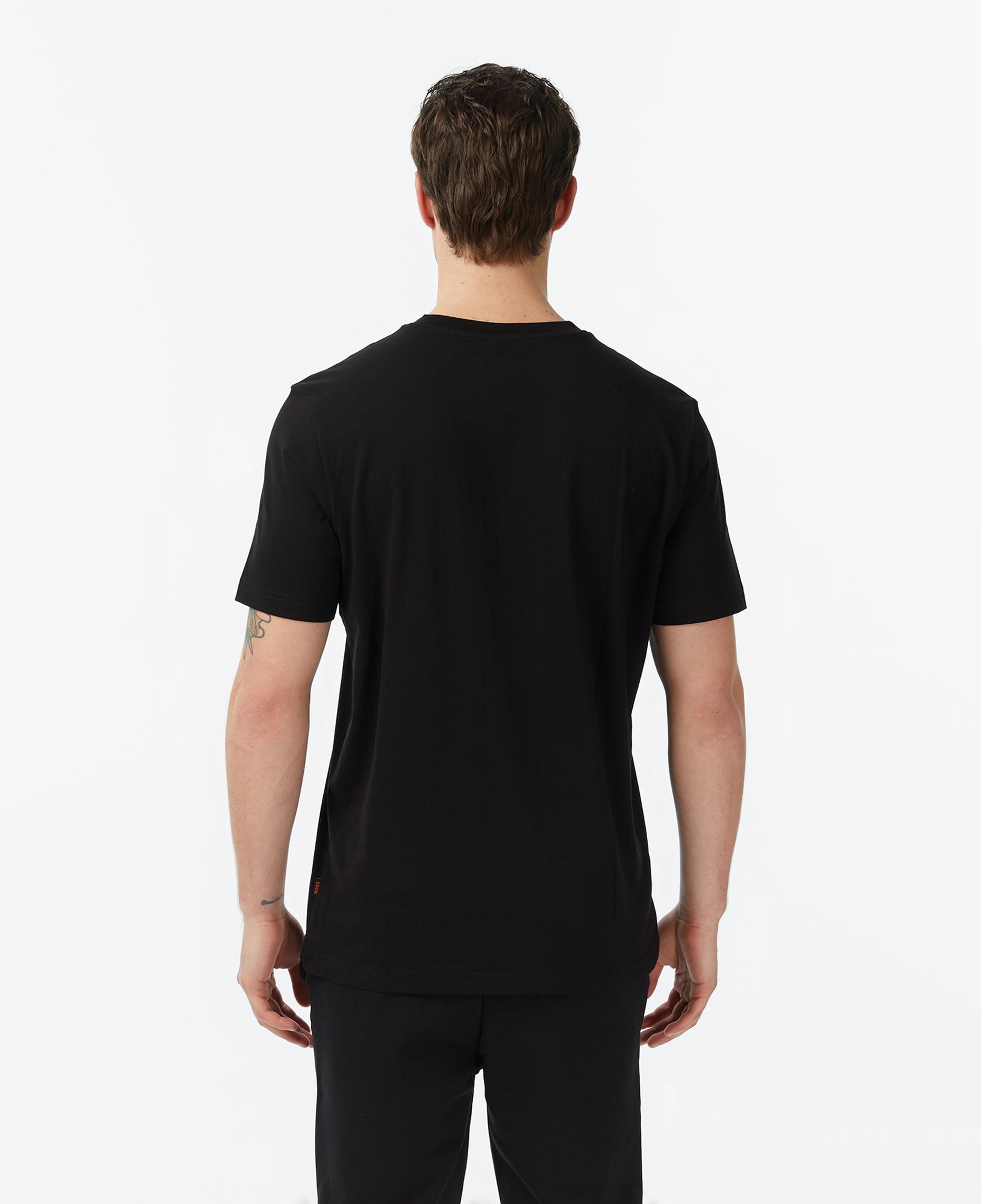 Boss Te Imprint Erkek Siyah T-Shirt