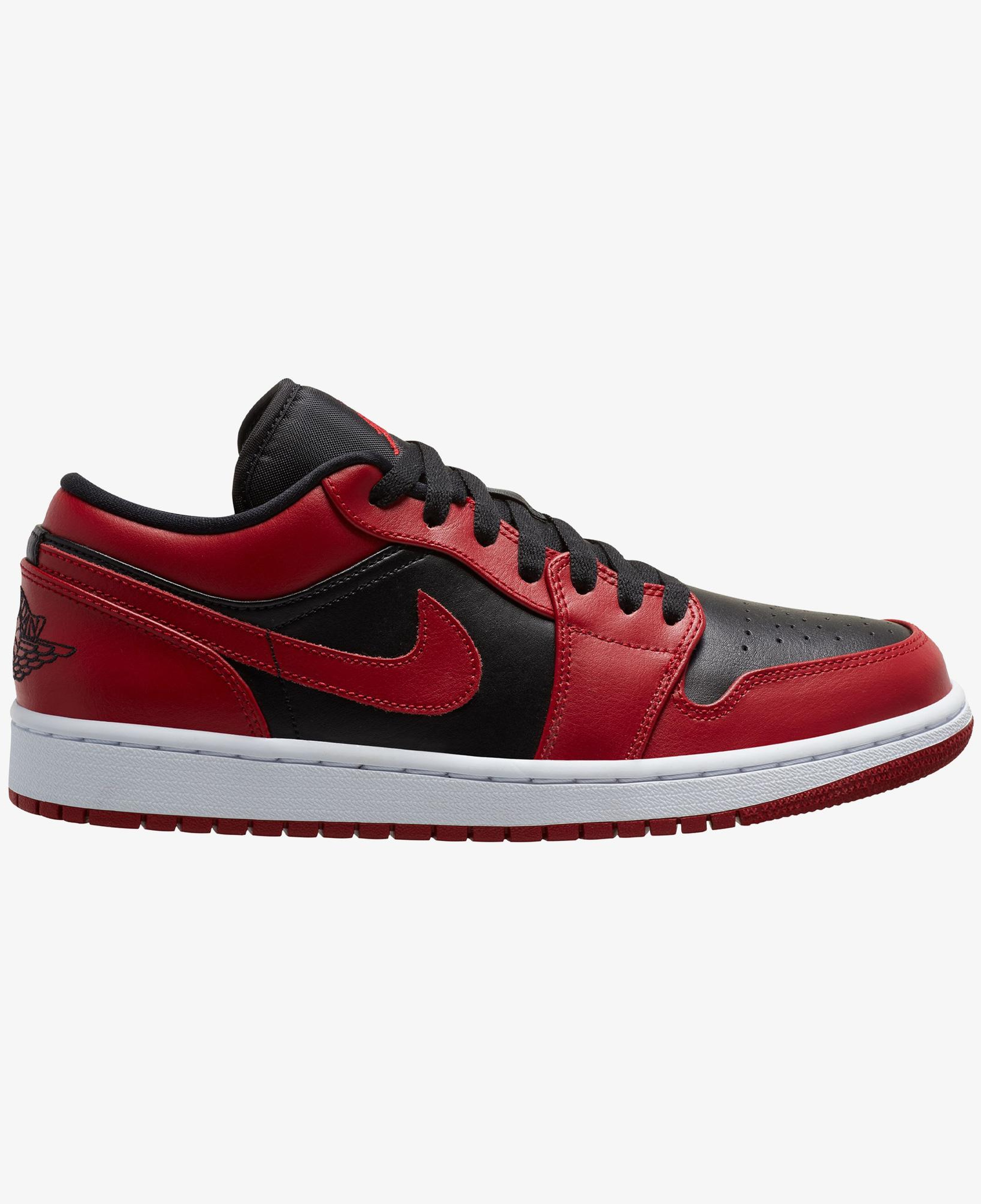 Jordan Air 1 Low Erkek Kırmızı Spor Ayakkabı