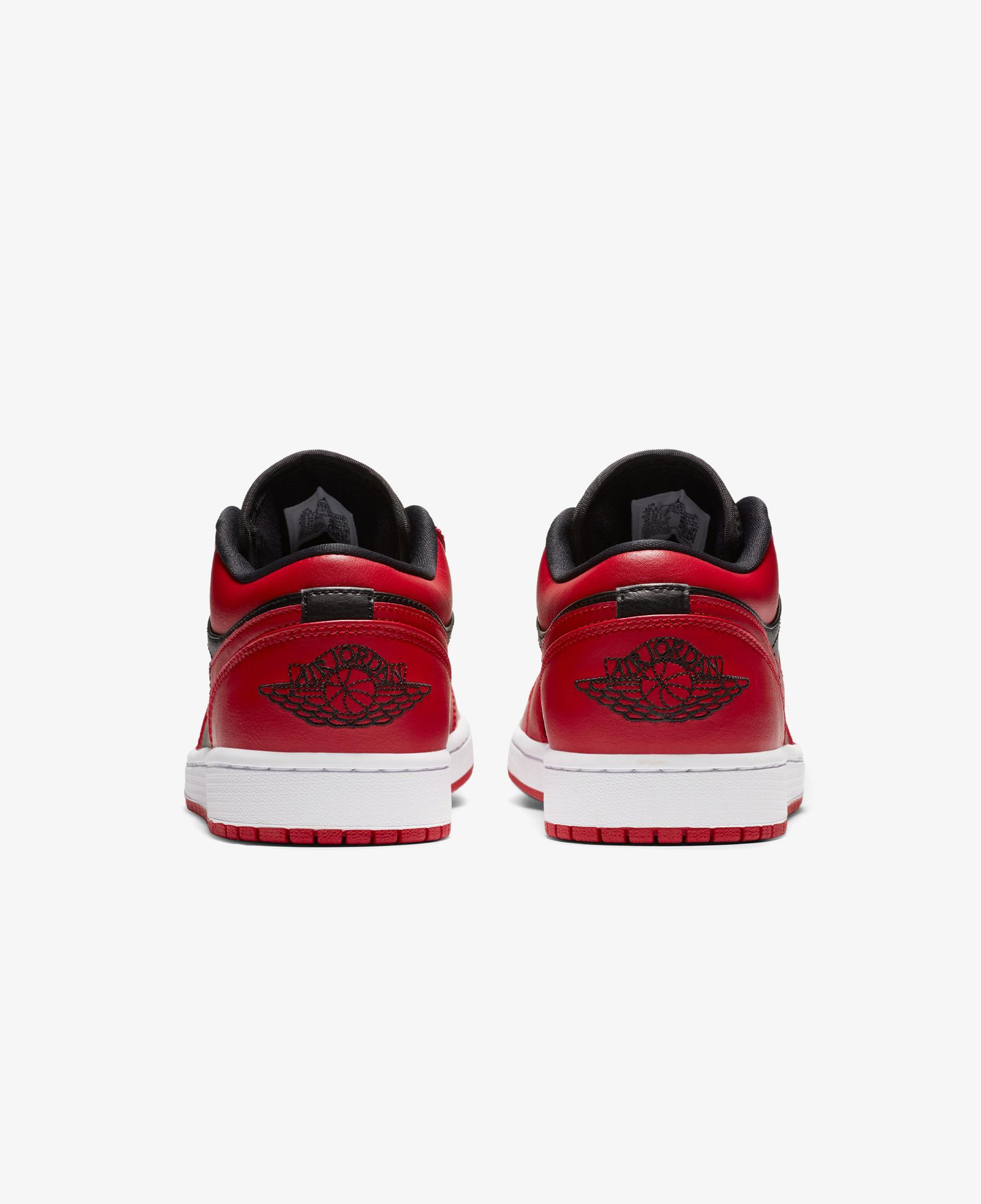 Jordan Air 1 Low Erkek Kırmızı Spor Ayakkabı
