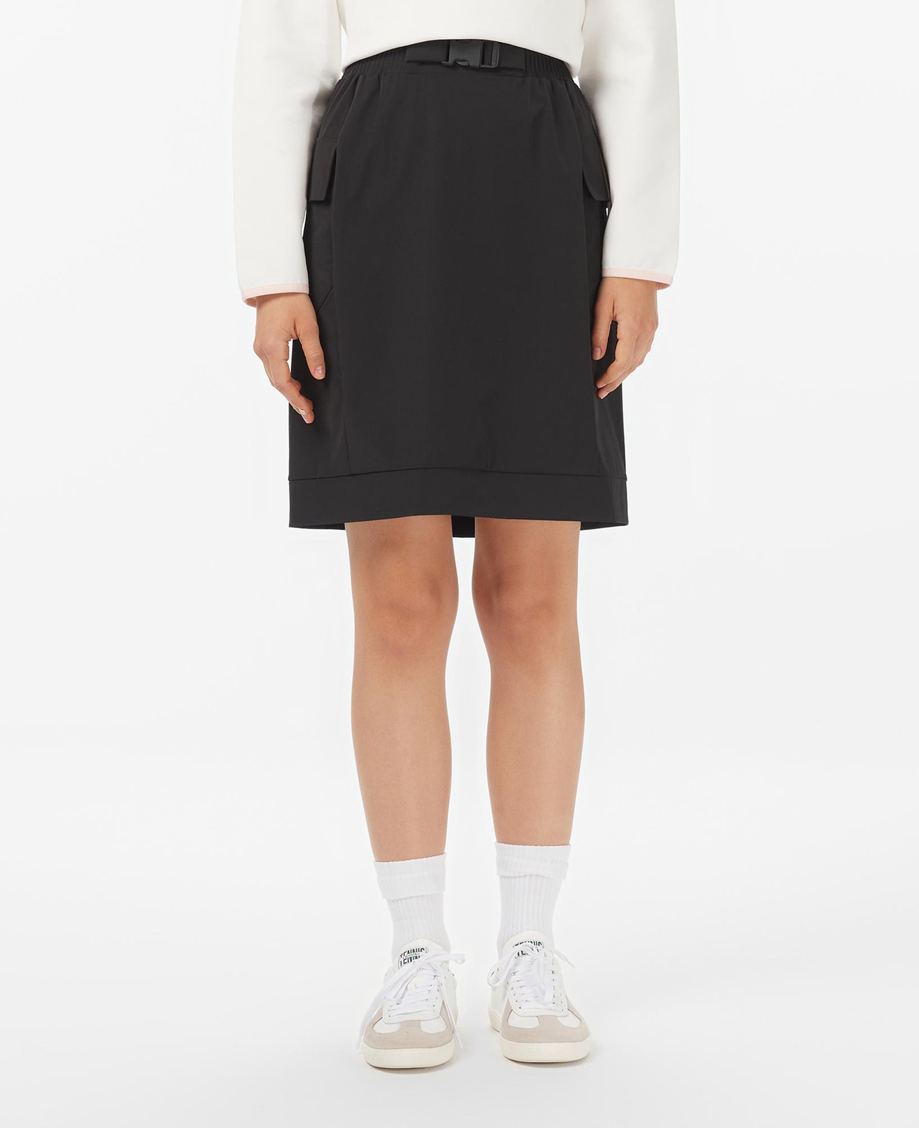 Kadın Classic Fit Siyah Etek
