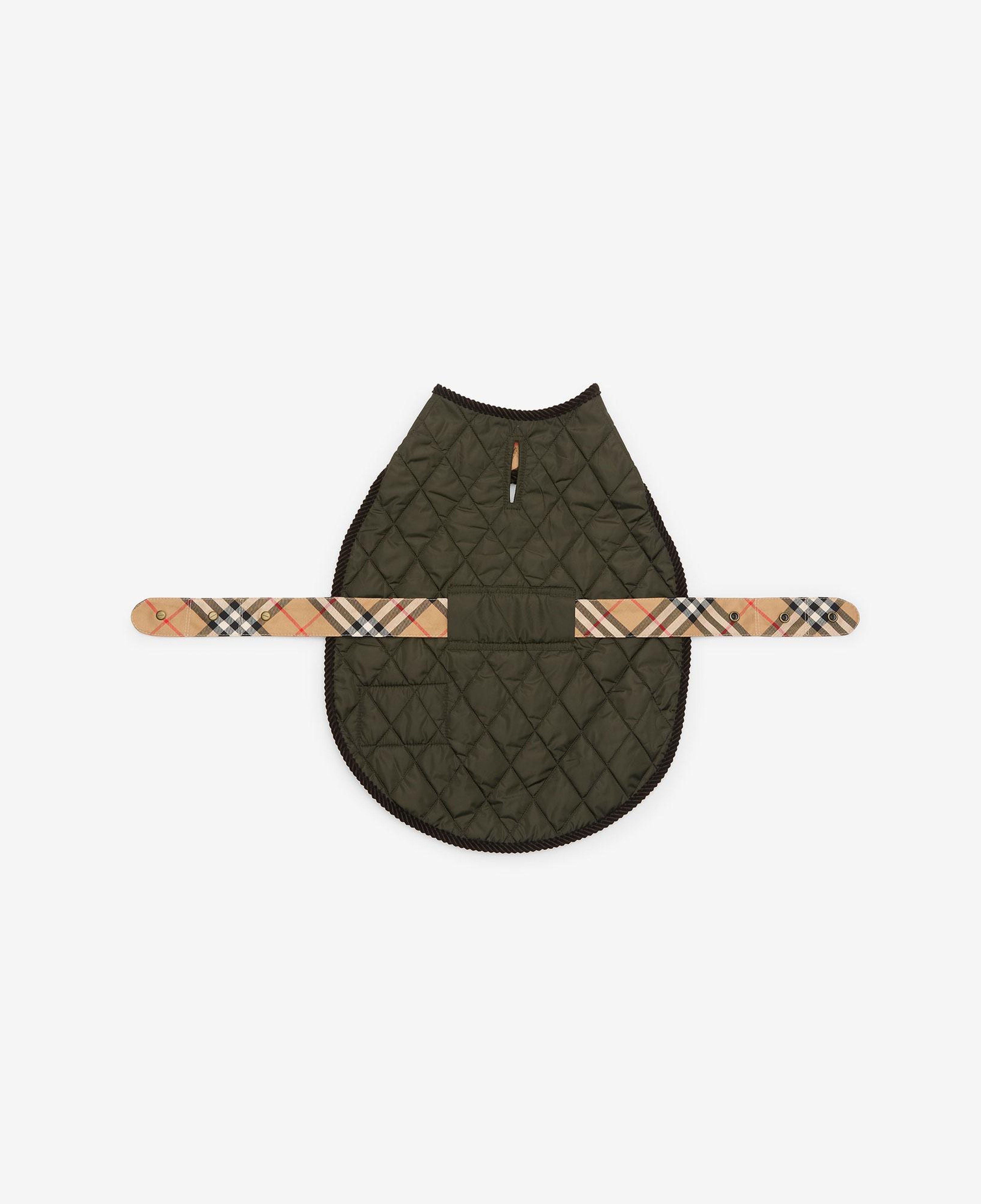 Burberry Quilted Nylon Kadın Haki Köpek Giysisi