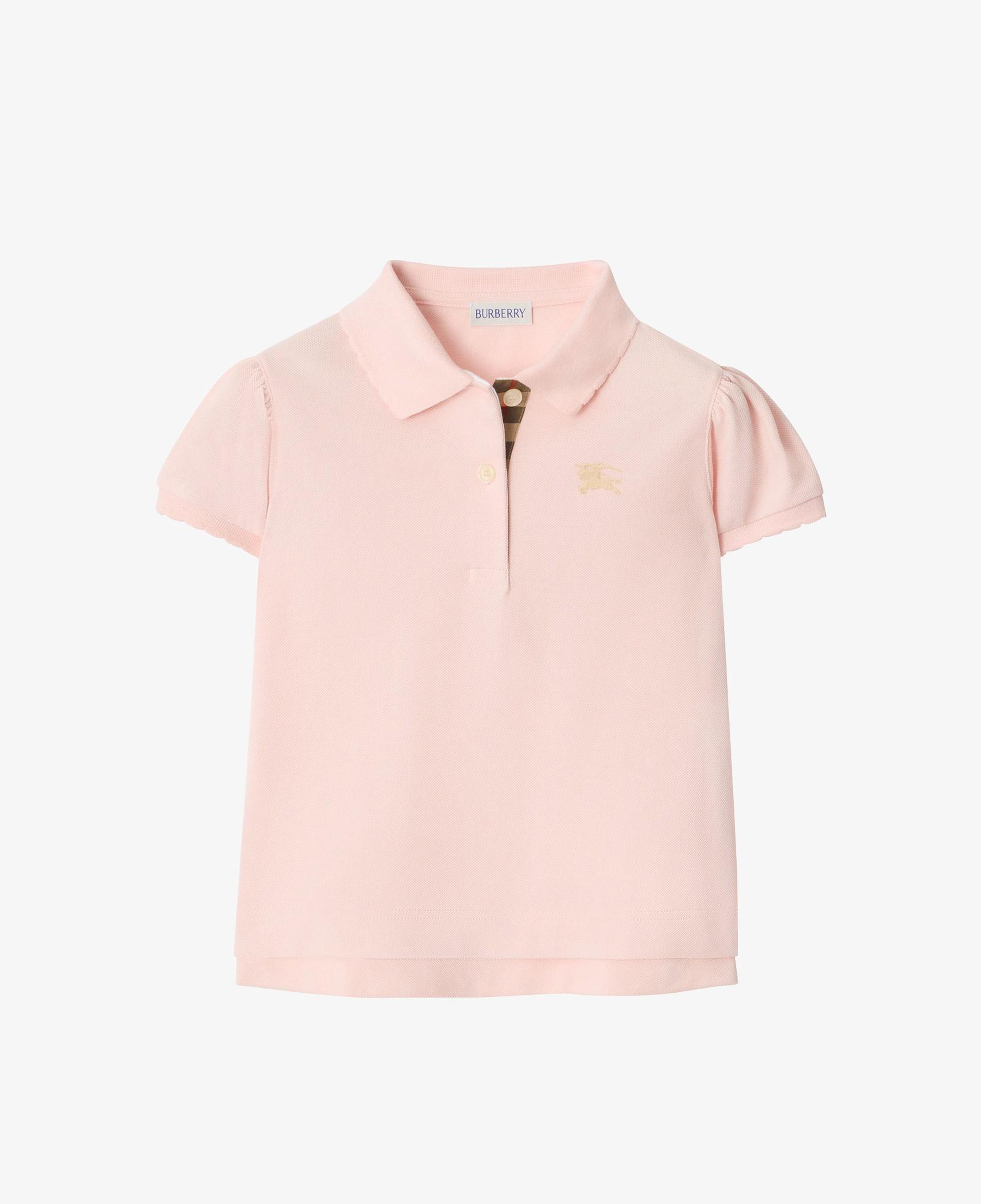 Burberry Cotton Çocuk Pembe Polo
