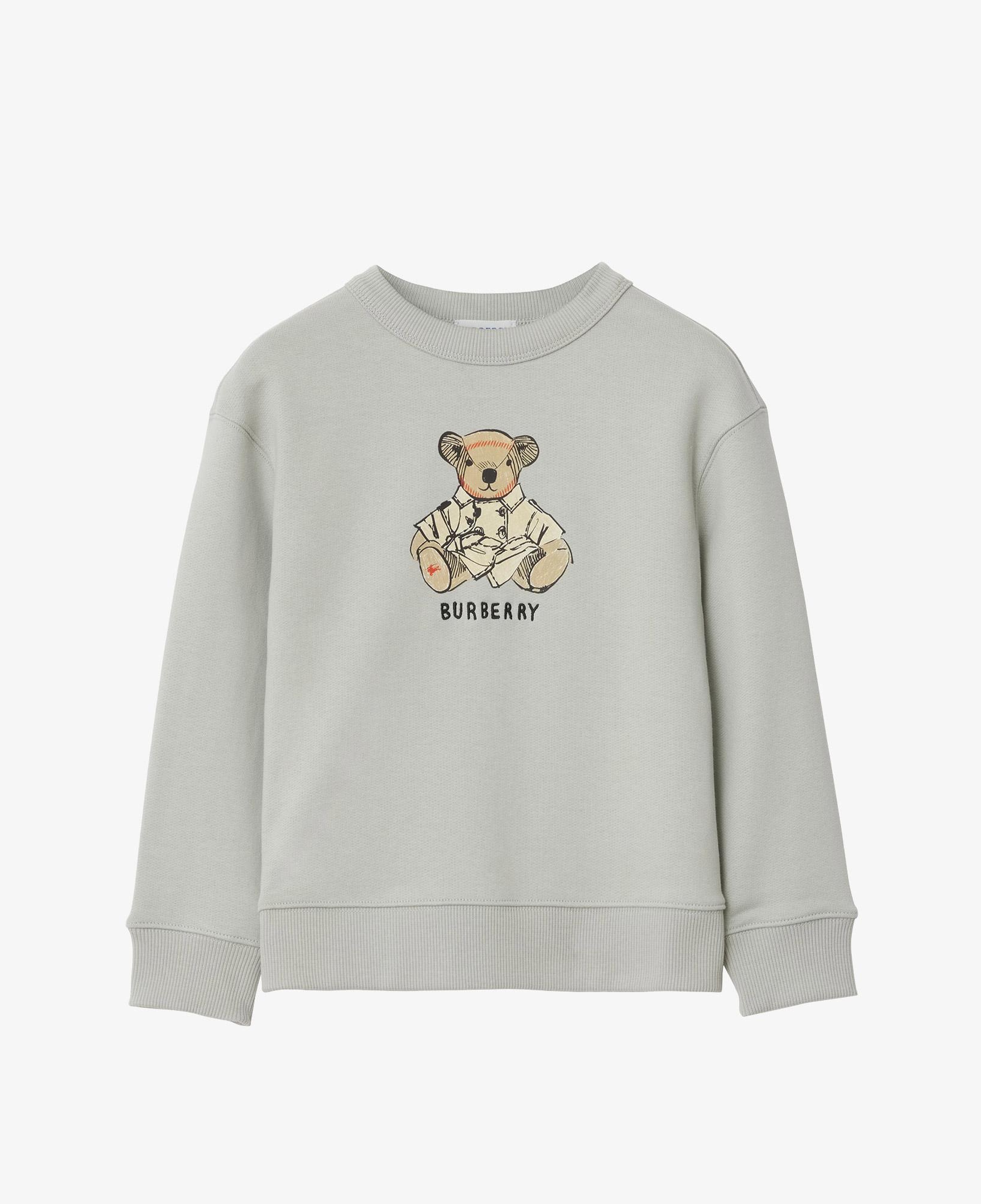 Burberry Mathew Teddy Çocuk Gri Sweatshirt