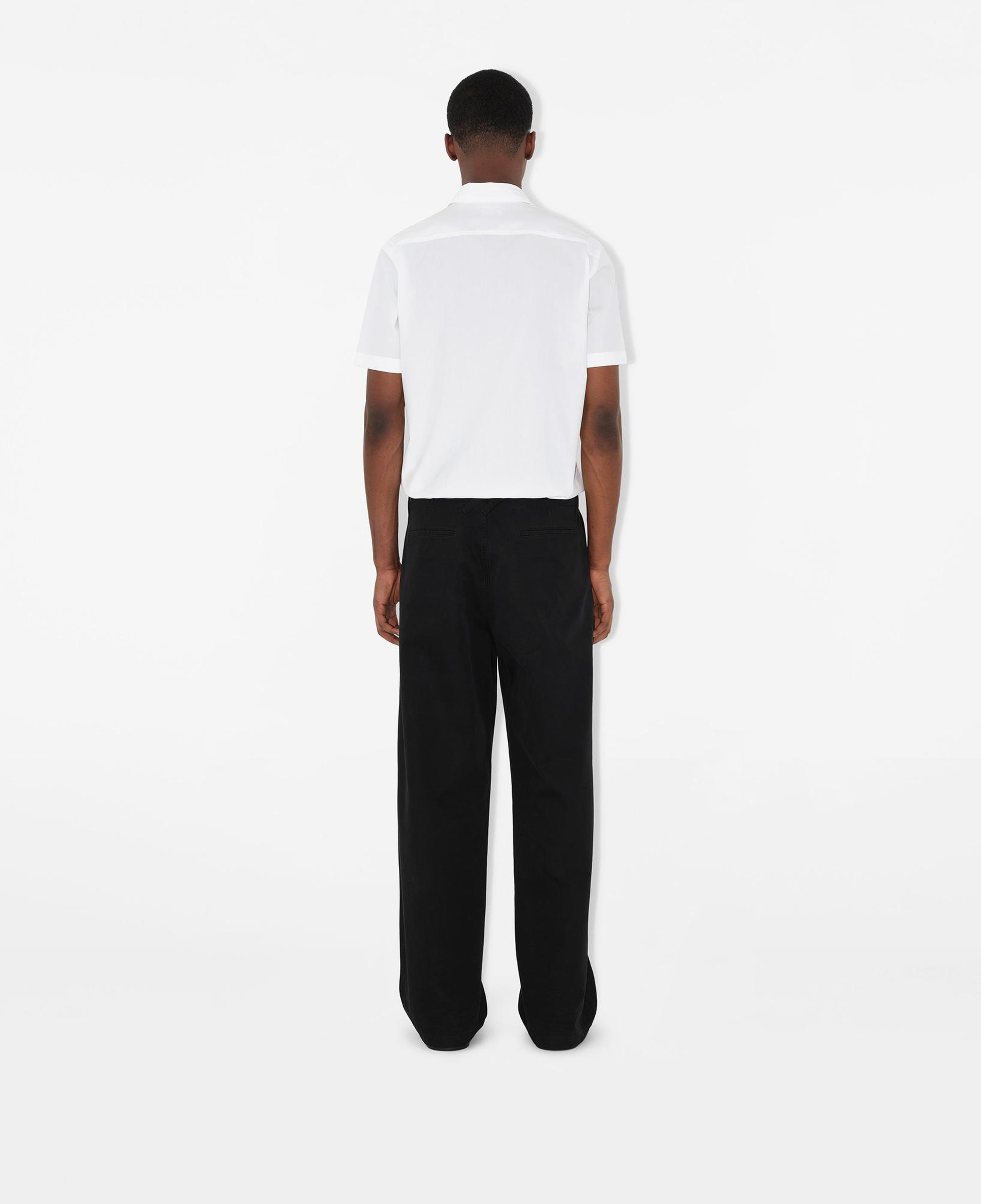 Burberry Sherwood Stretch Cotton Erkek Beyaz Gömlek