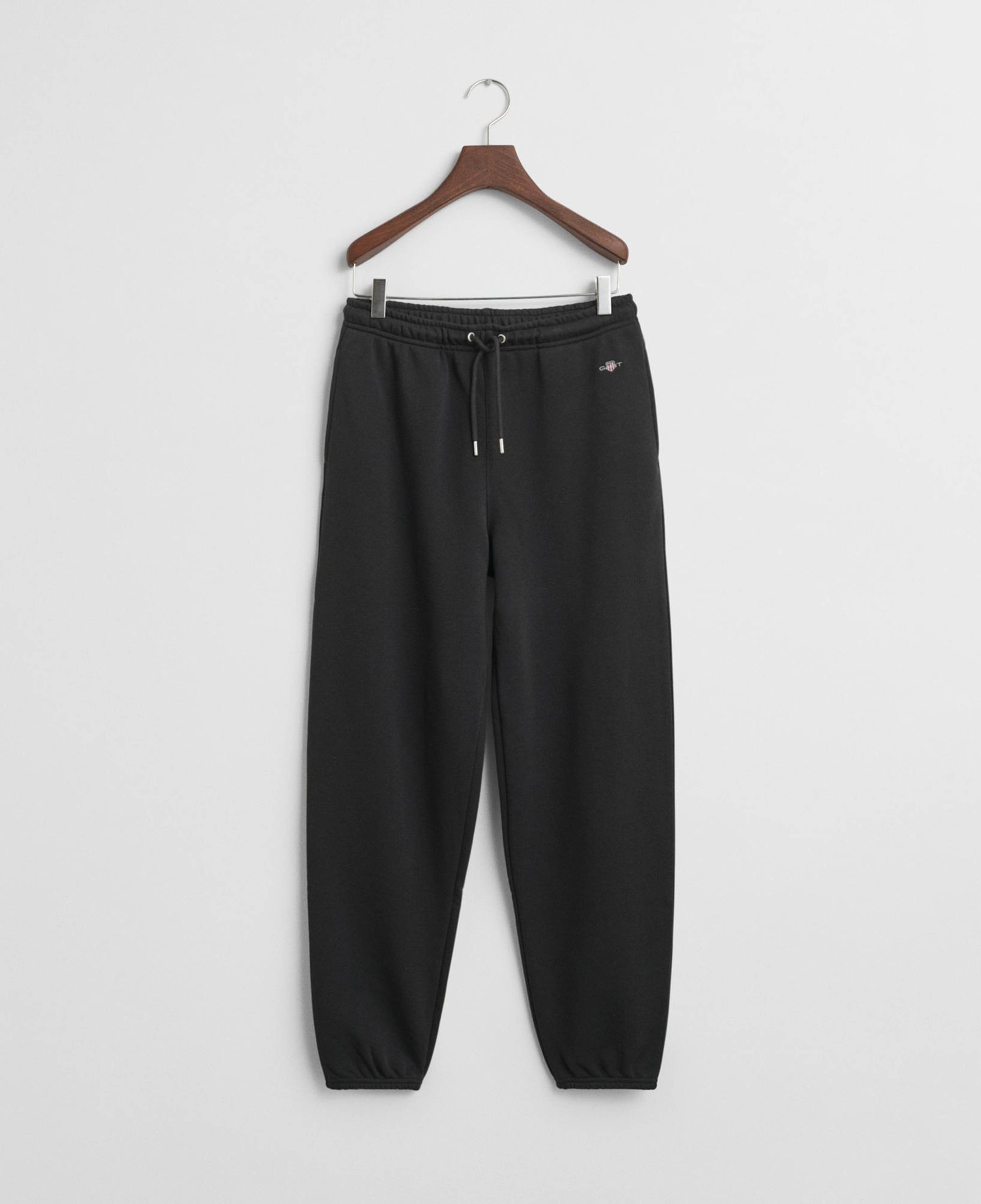 GANT Kadın Siyah Regular Fit Eşofman Altı