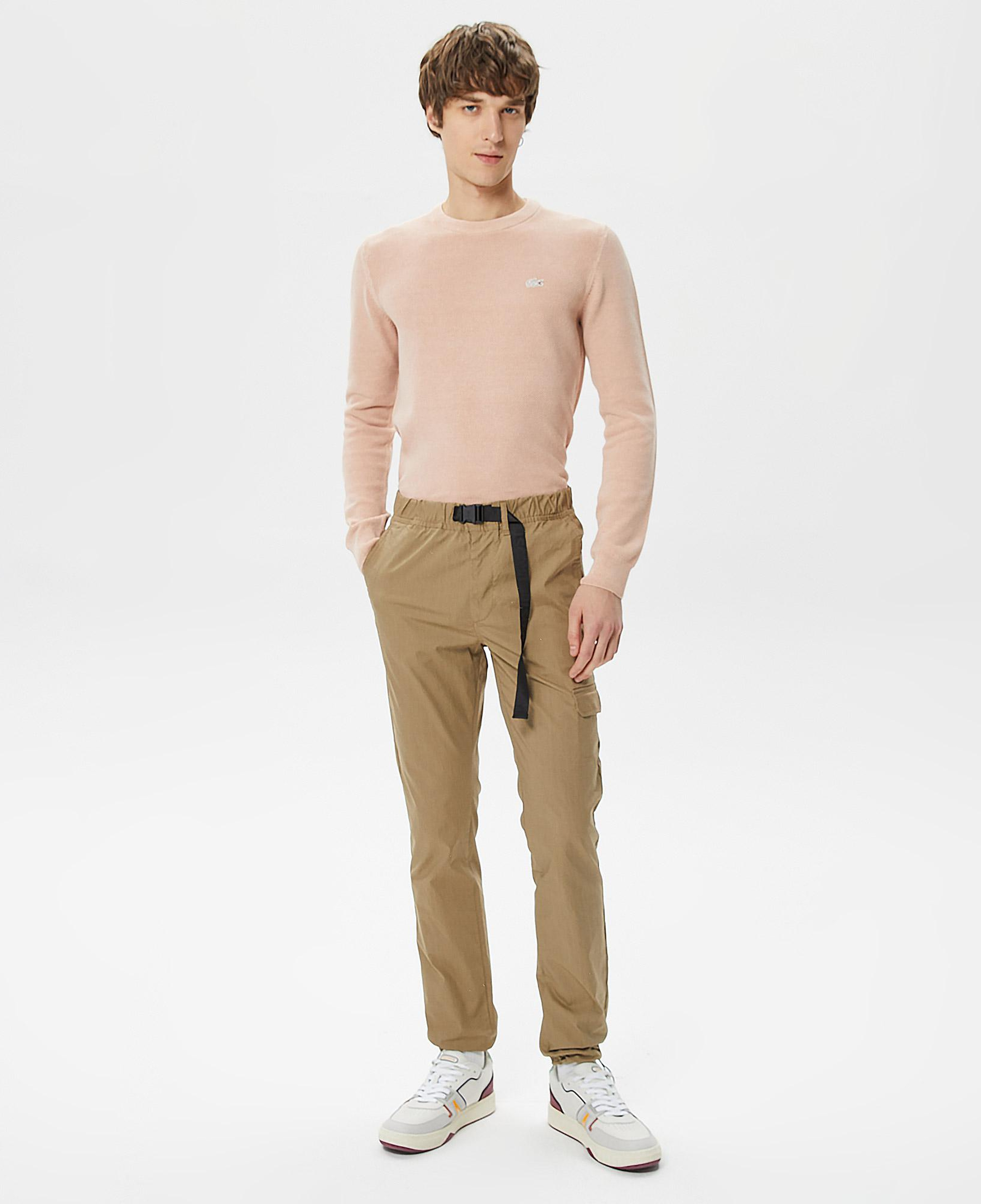 Erkek Jogger Fit Bej Pantolon