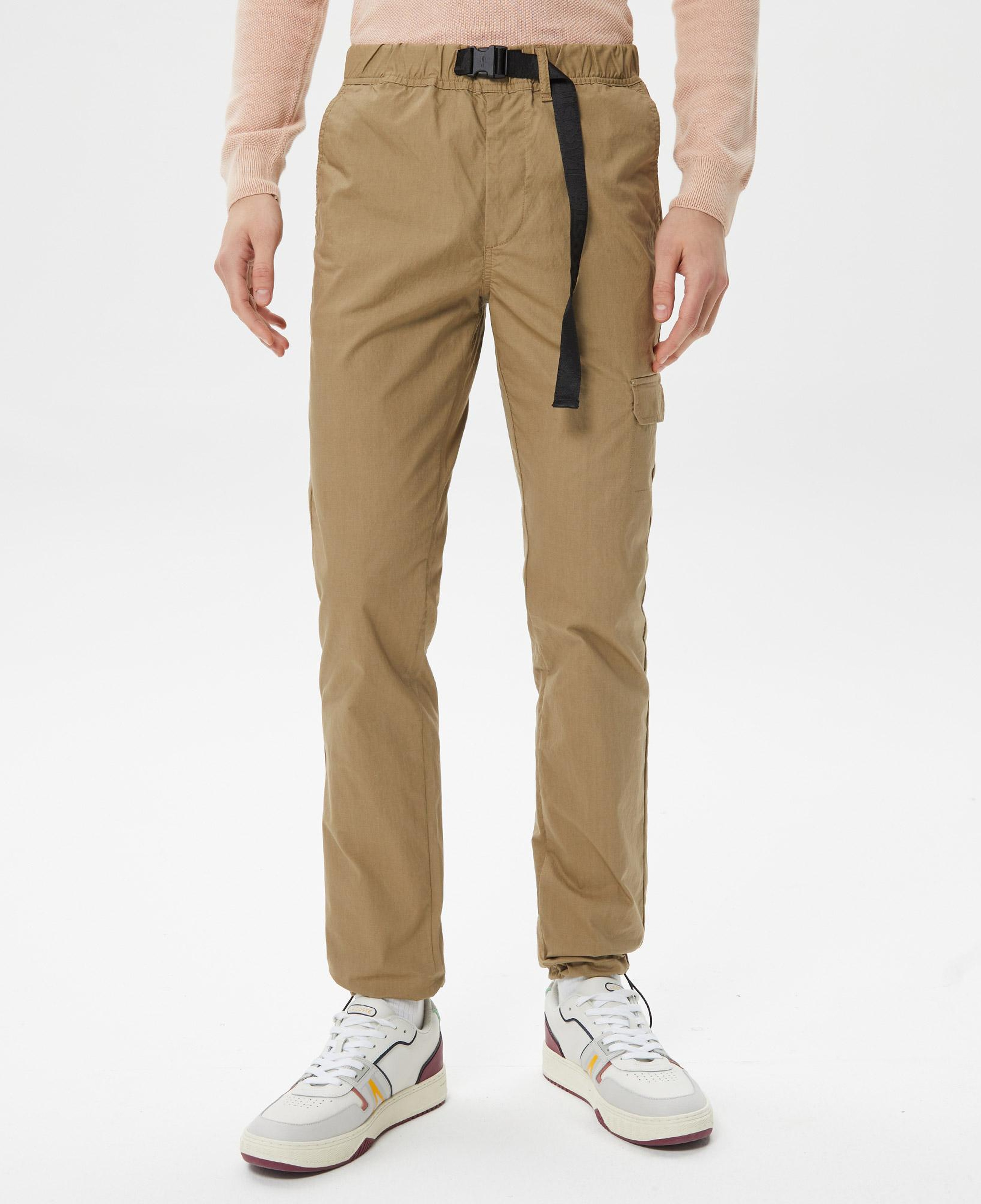 Erkek Jogger Fit Bej Pantolon