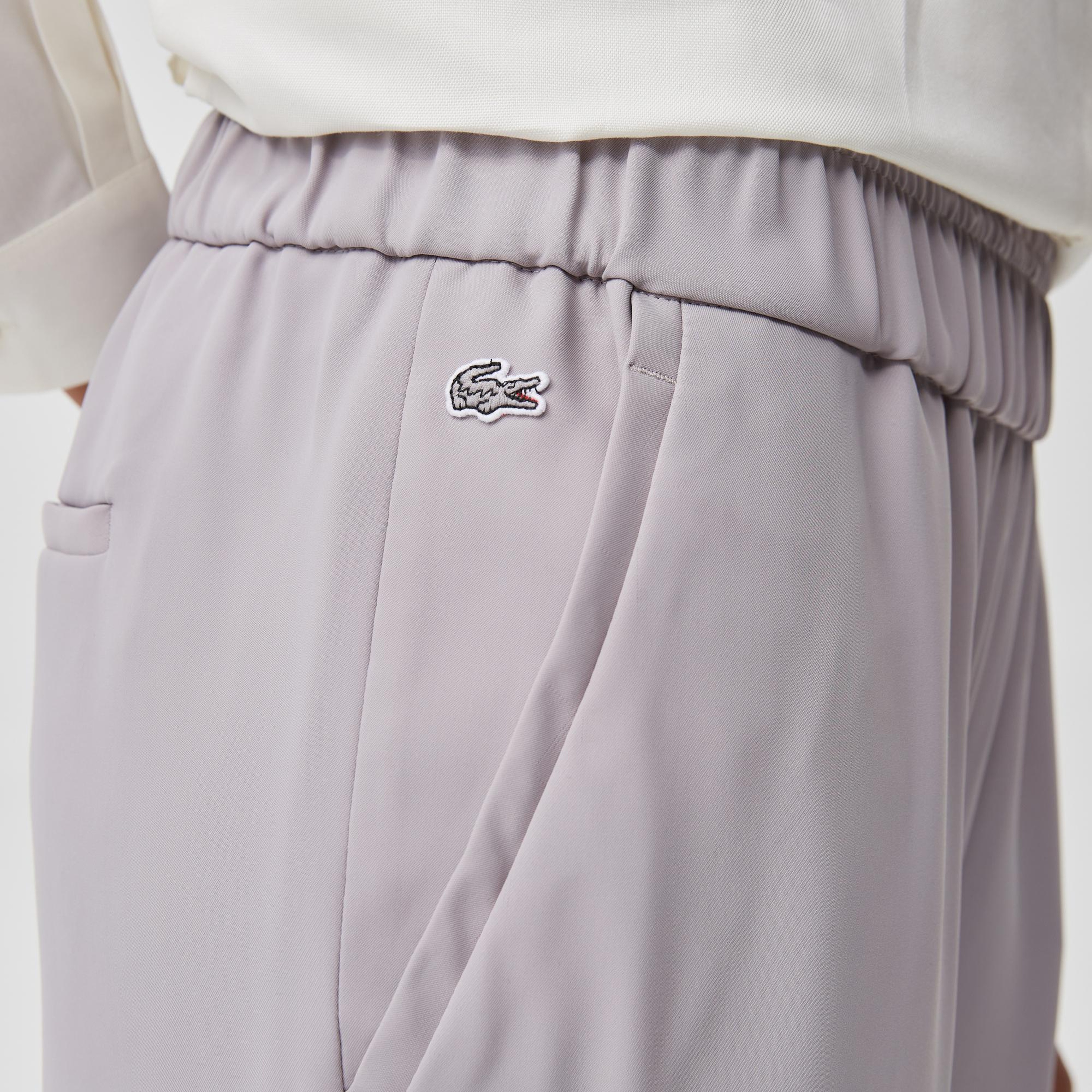 Kadın Tapered Fit Gri Pantolon