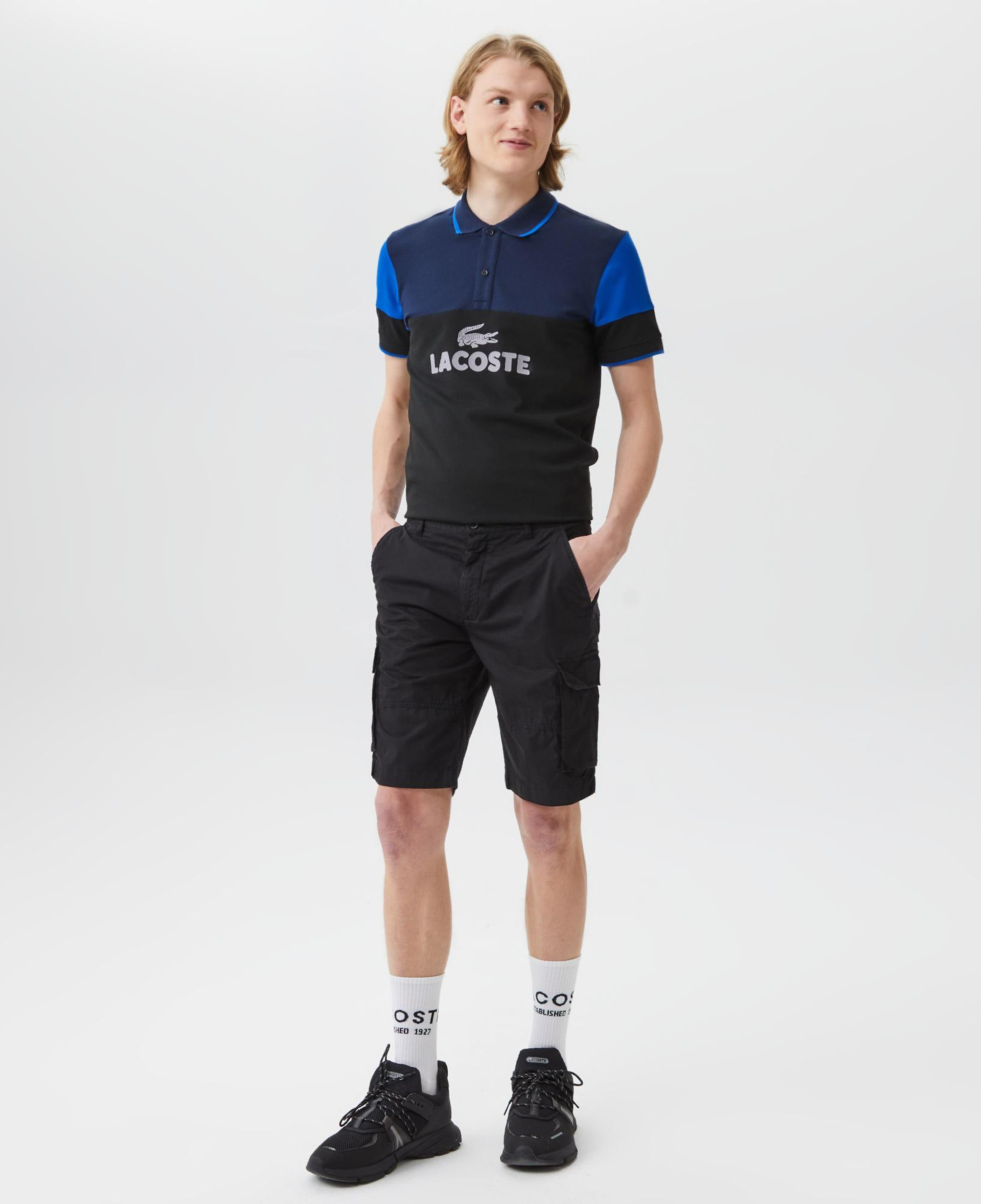 Erkek Regular Fit Siyah Bermuda