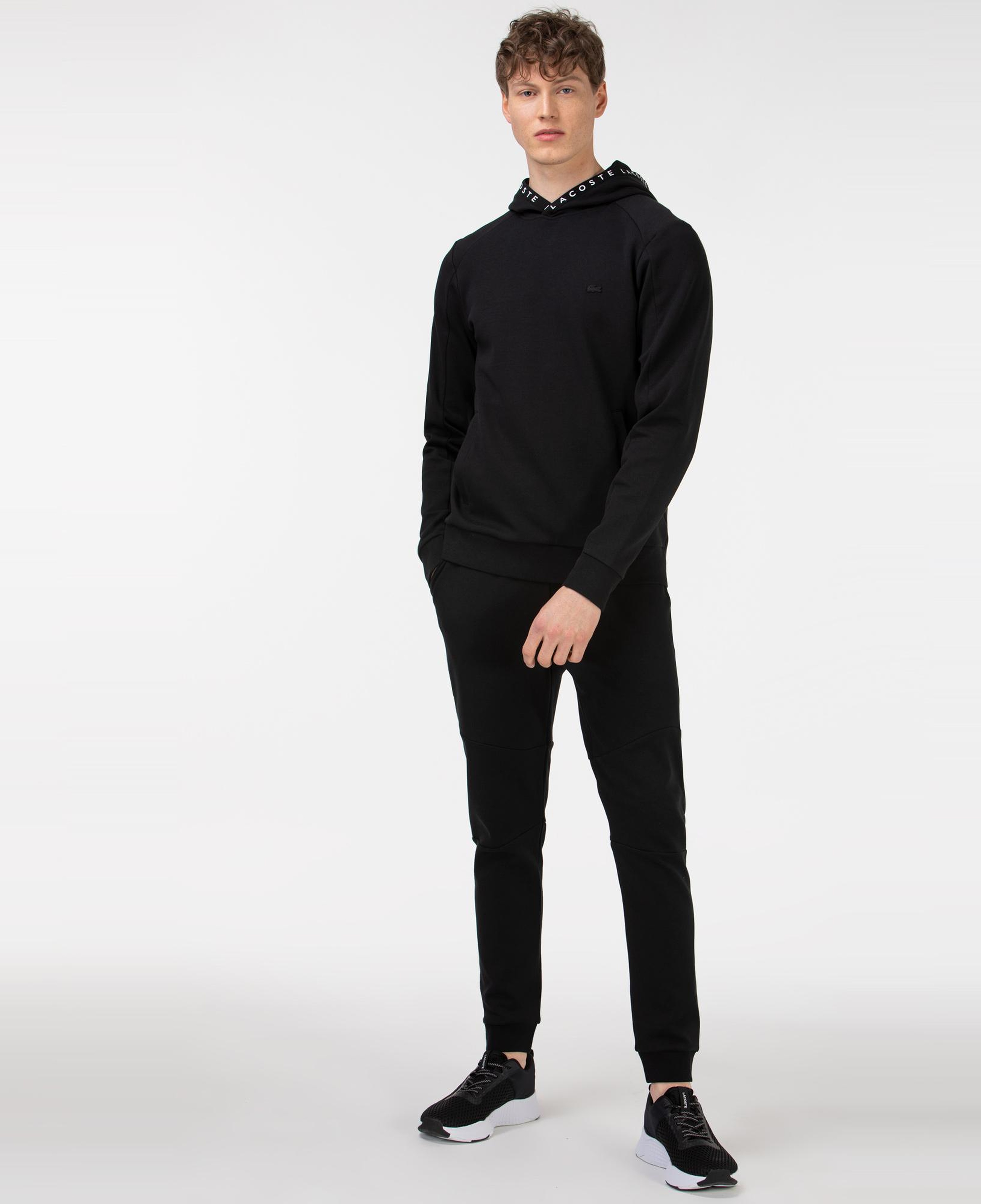 Erkek Regular Fit Siyah Eşofman Altı