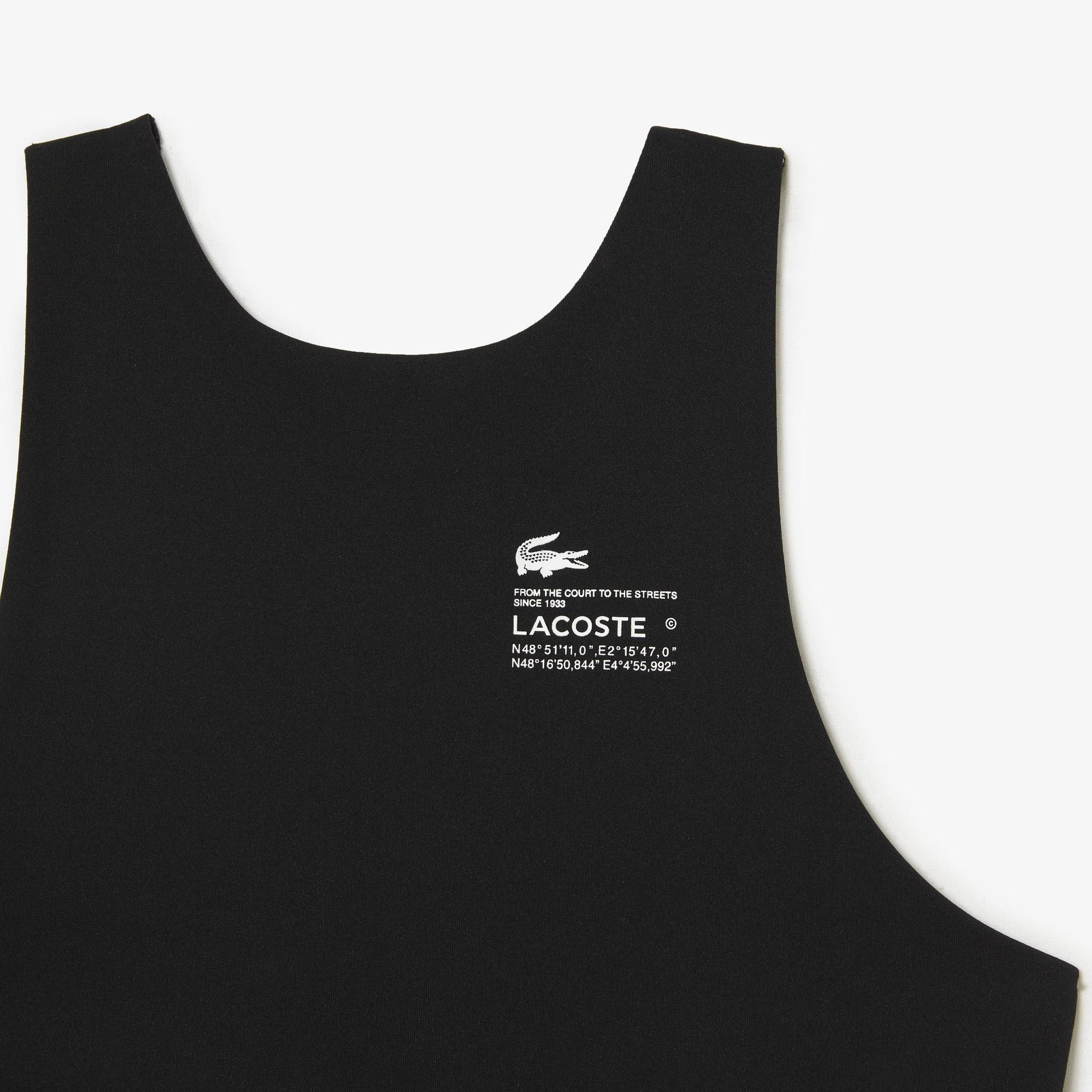 Active Kadın Slim Fit Kolsuz Siyah Bra