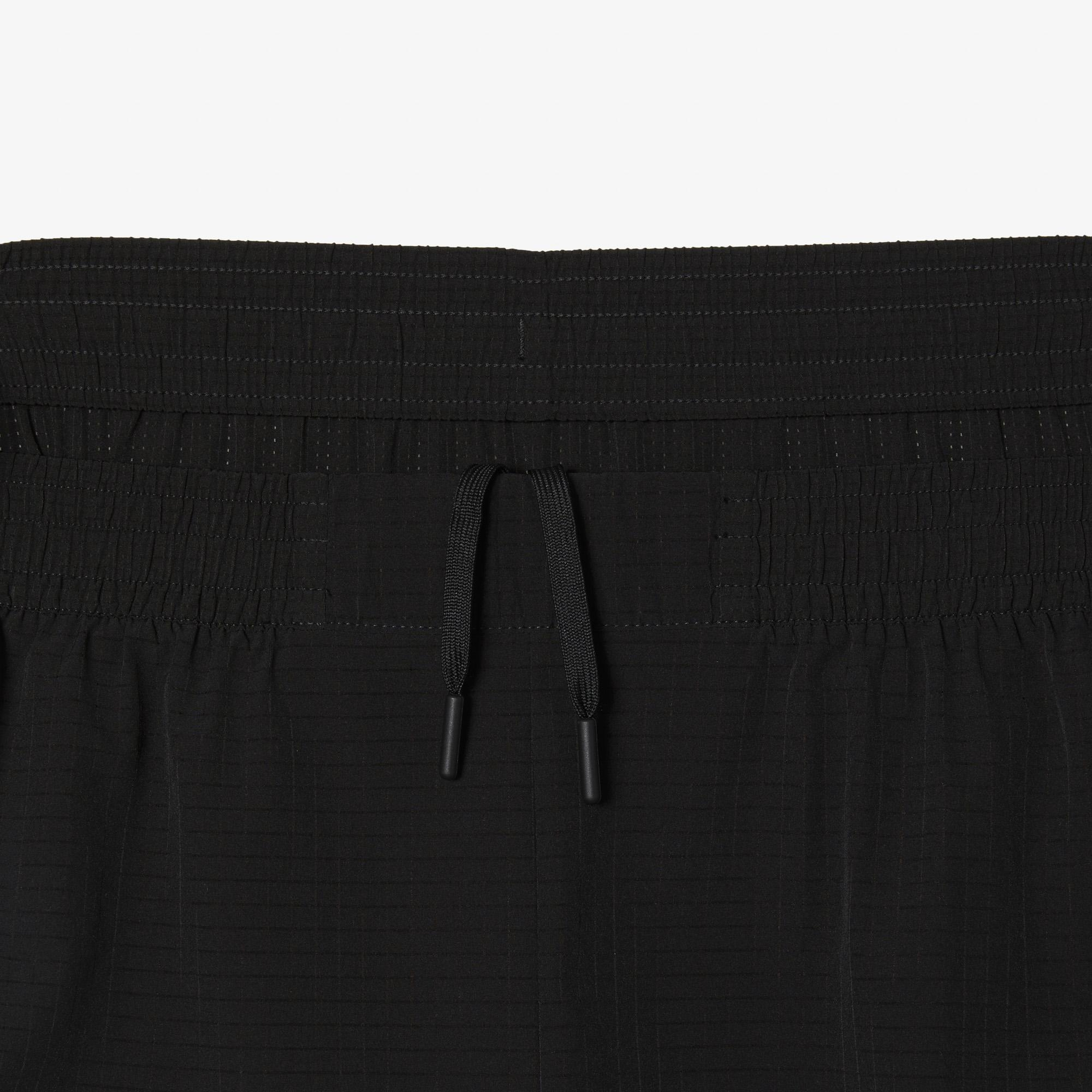 Erkek Relaxed Fit Siyah Şort