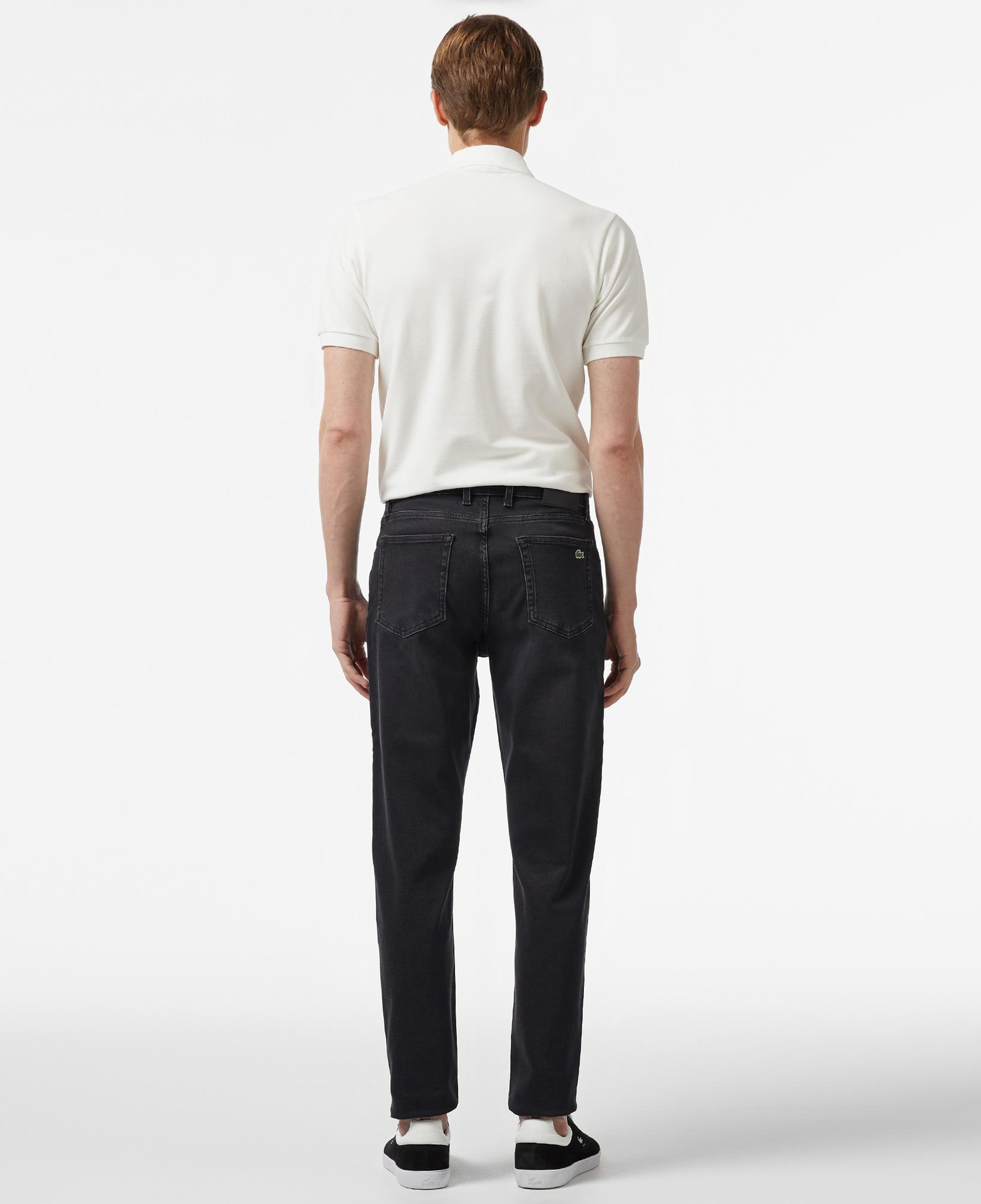 Erkek Regular Fit Denim Siyah Pantolon