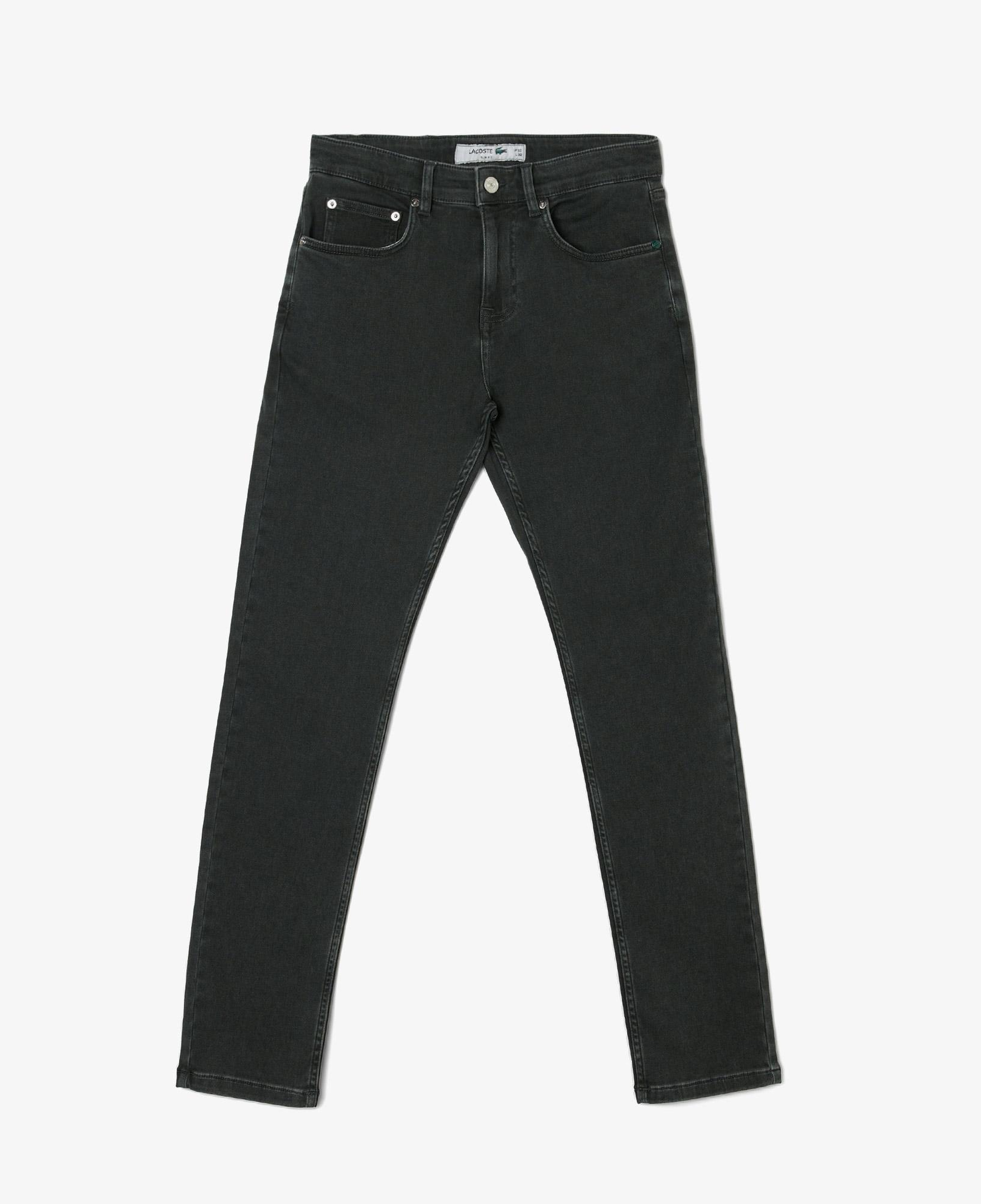 Erkek Slim Fit Denim Yeşil Pantolon