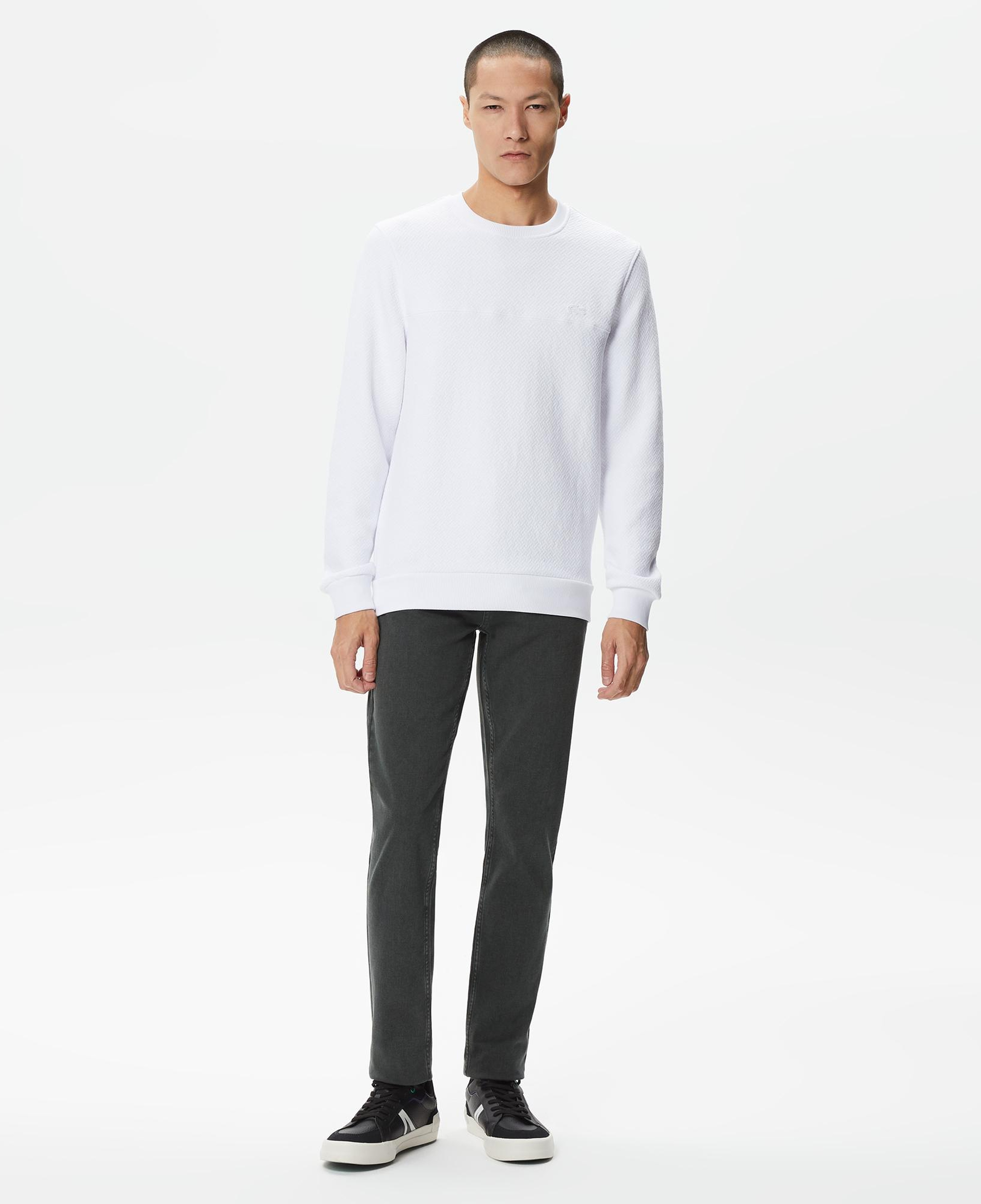 Erkek Slim Fit Denim Yeşil Pantolon