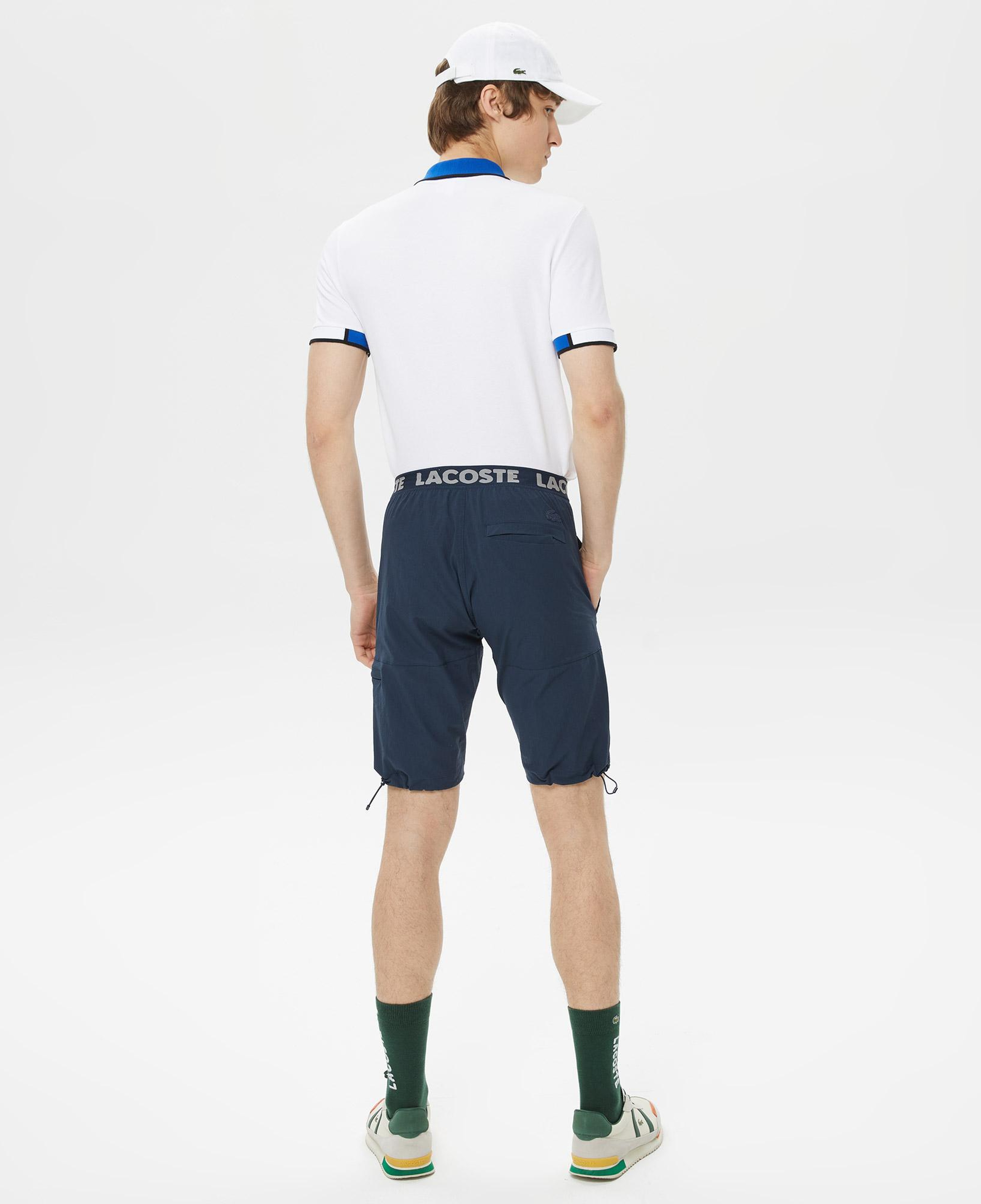 Erkek Slim Fit Lacivert Bermuda