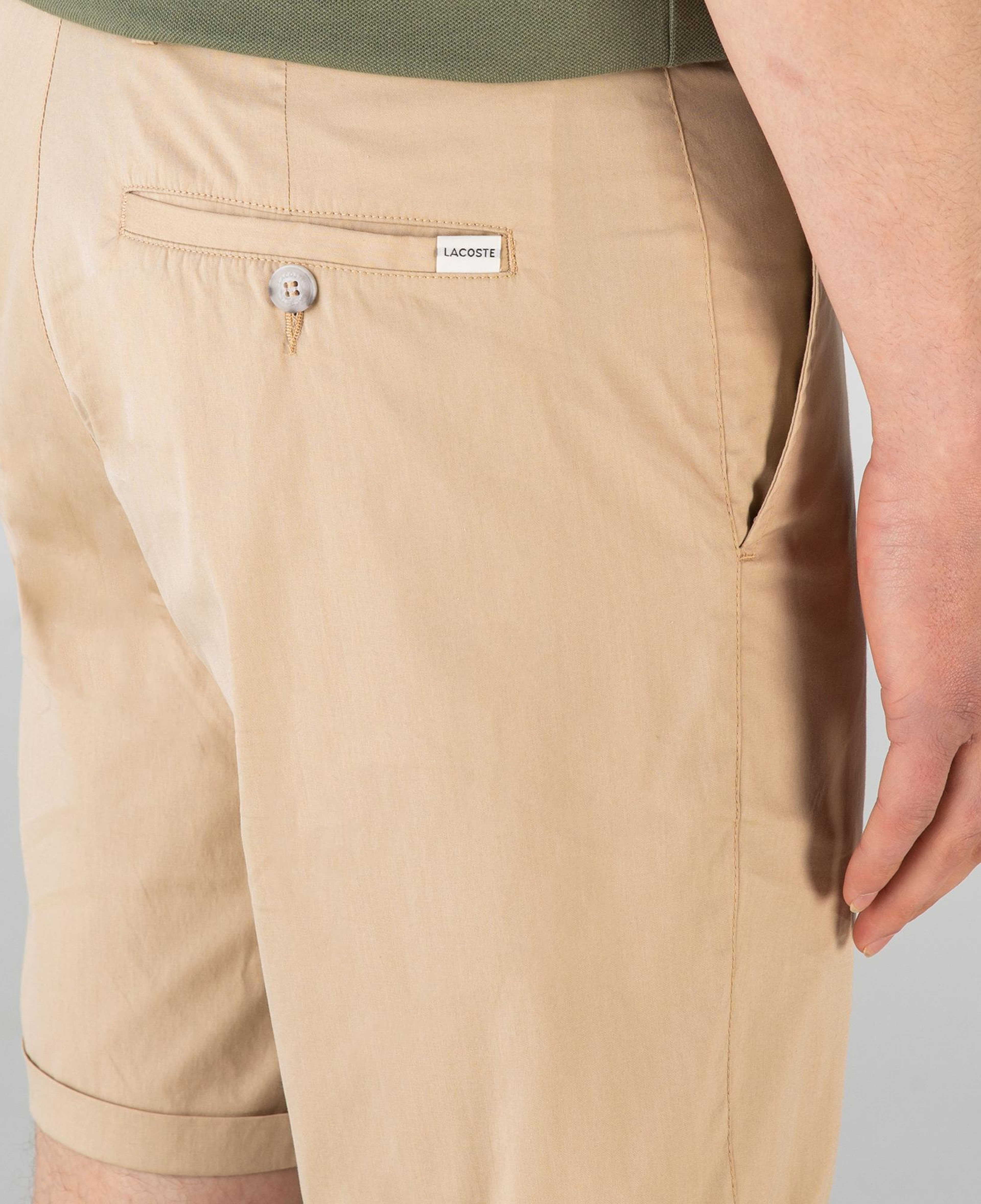 Lacoste Erkek Bej Bermuda