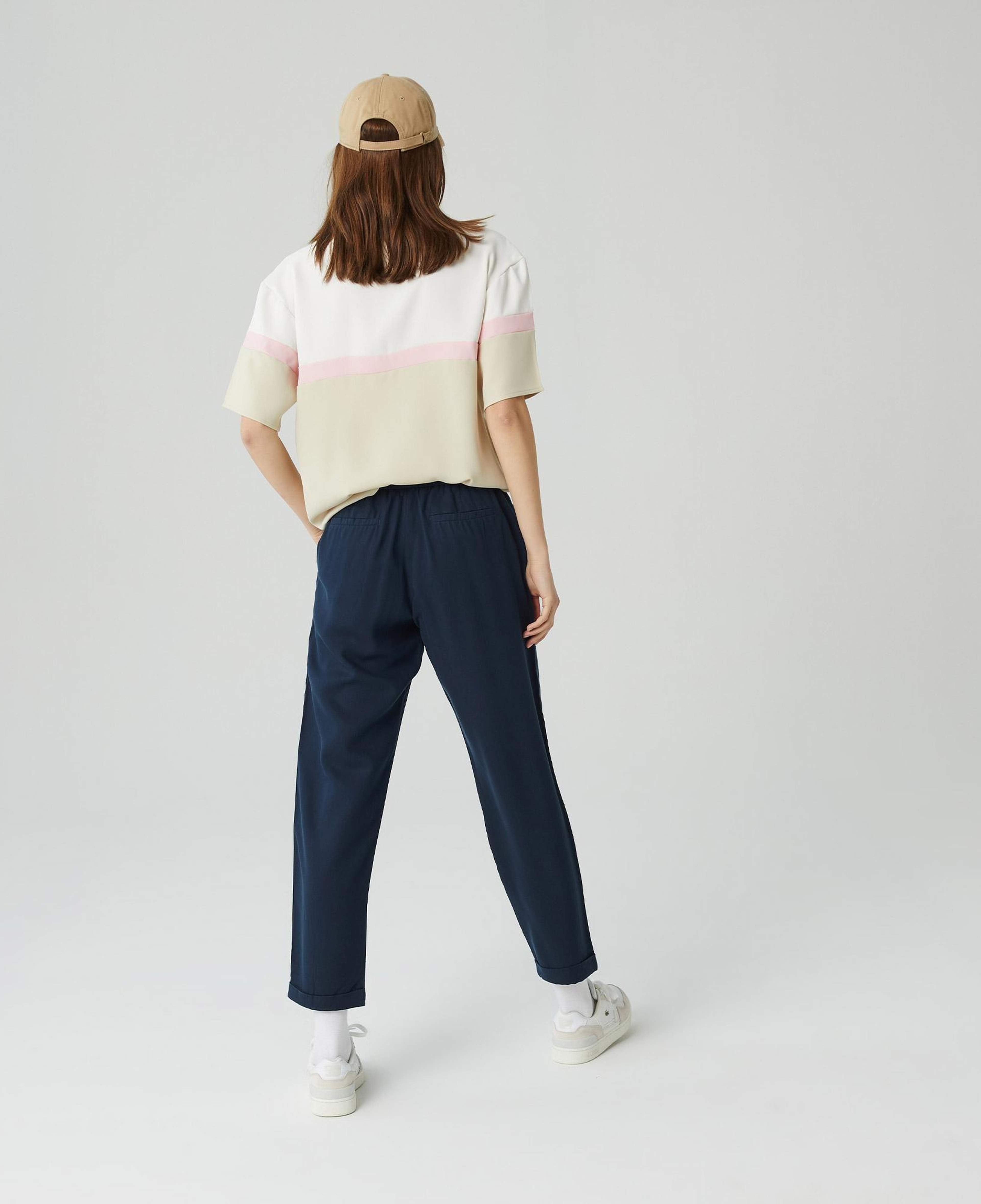 Lacoste Kadın Carrot Fit Lacivert Pantolon