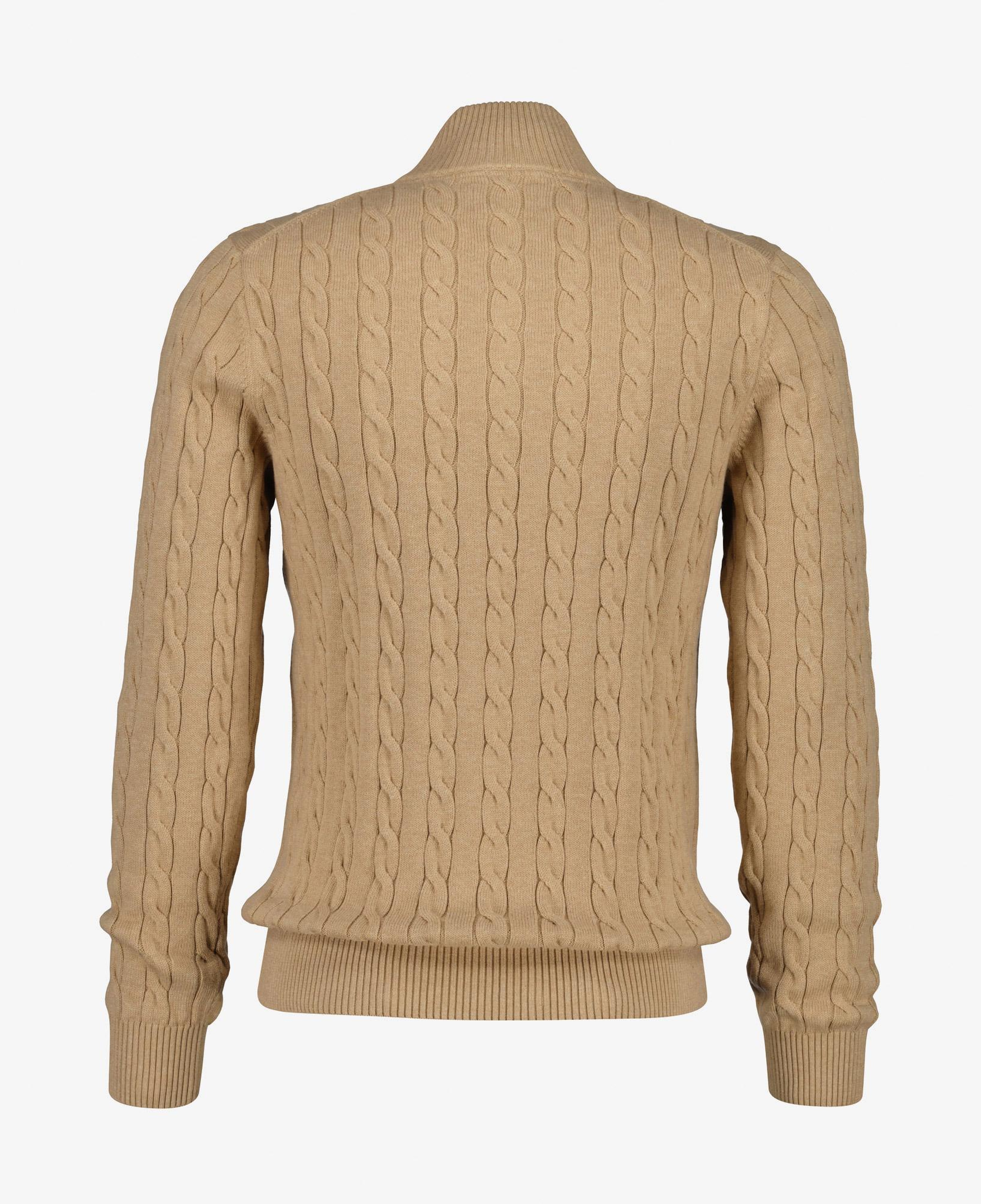 GANT Erkek Krem Regular Fit Örgü Kazak