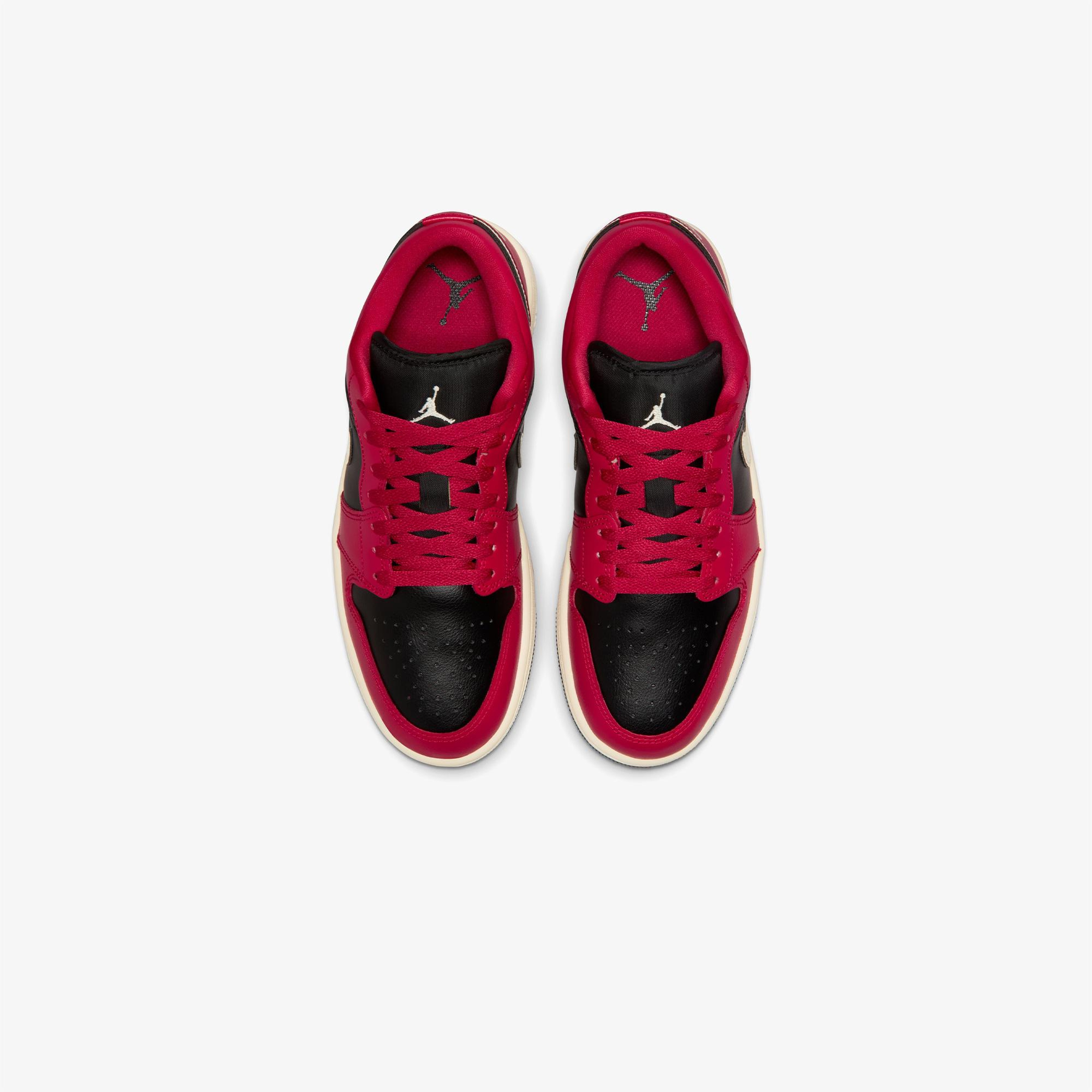Jordan Air 1 Low Kadın Kırmızı Spor Ayakkabı