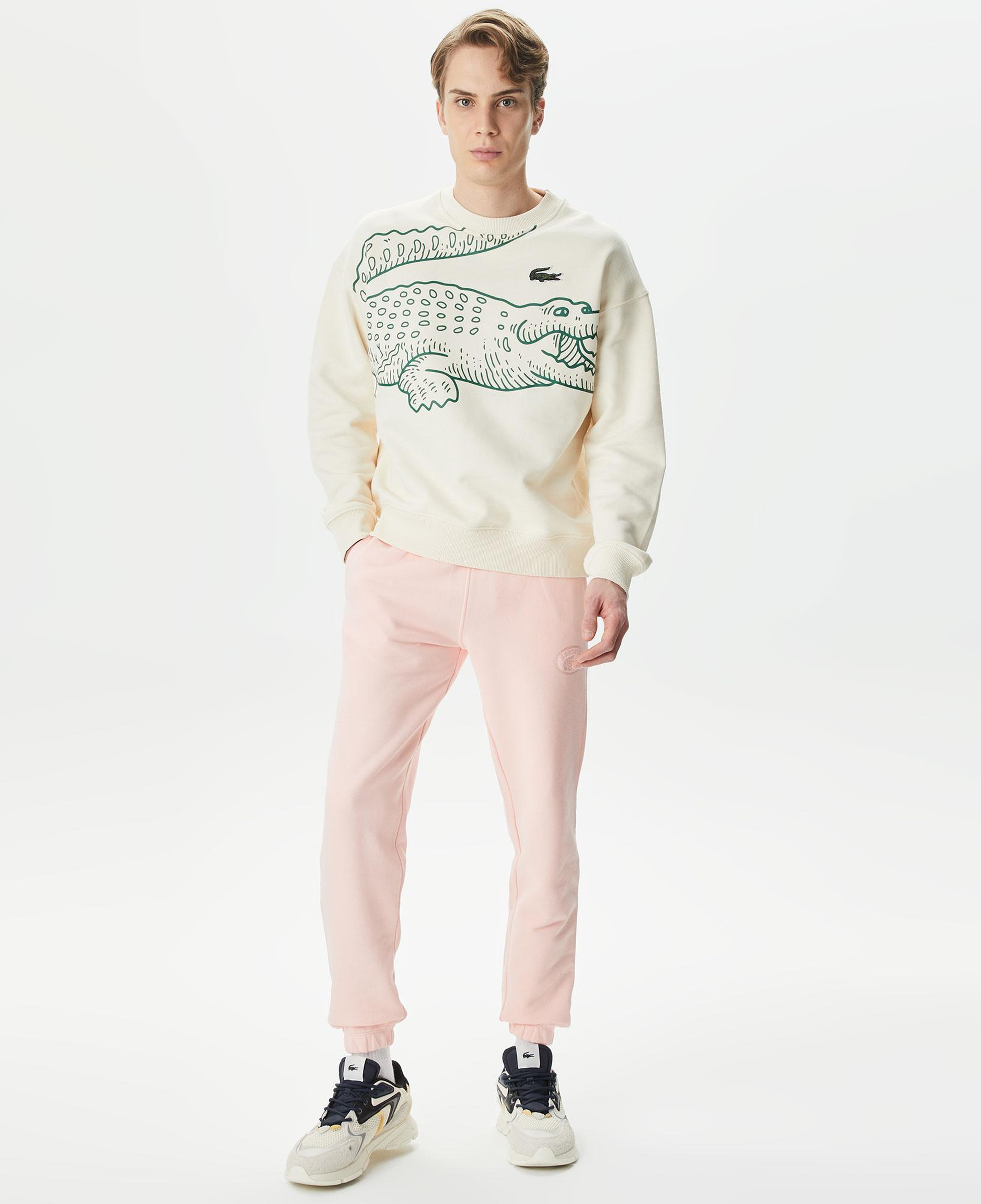 Lacoste Embroidered Kadın Pembe Eşofman Altı