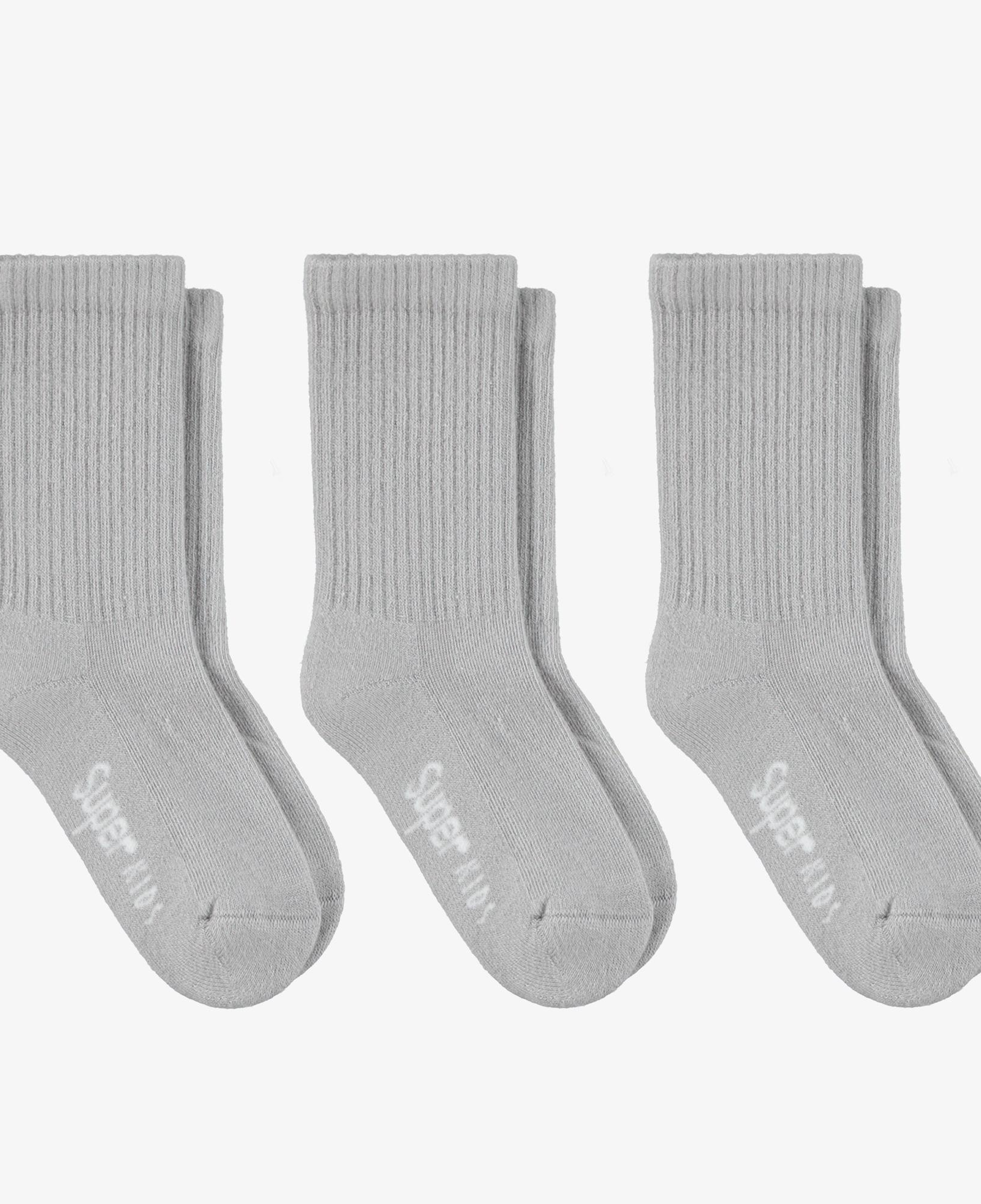 UNITED4 Tenis Towel Çocuk Gri Çorap