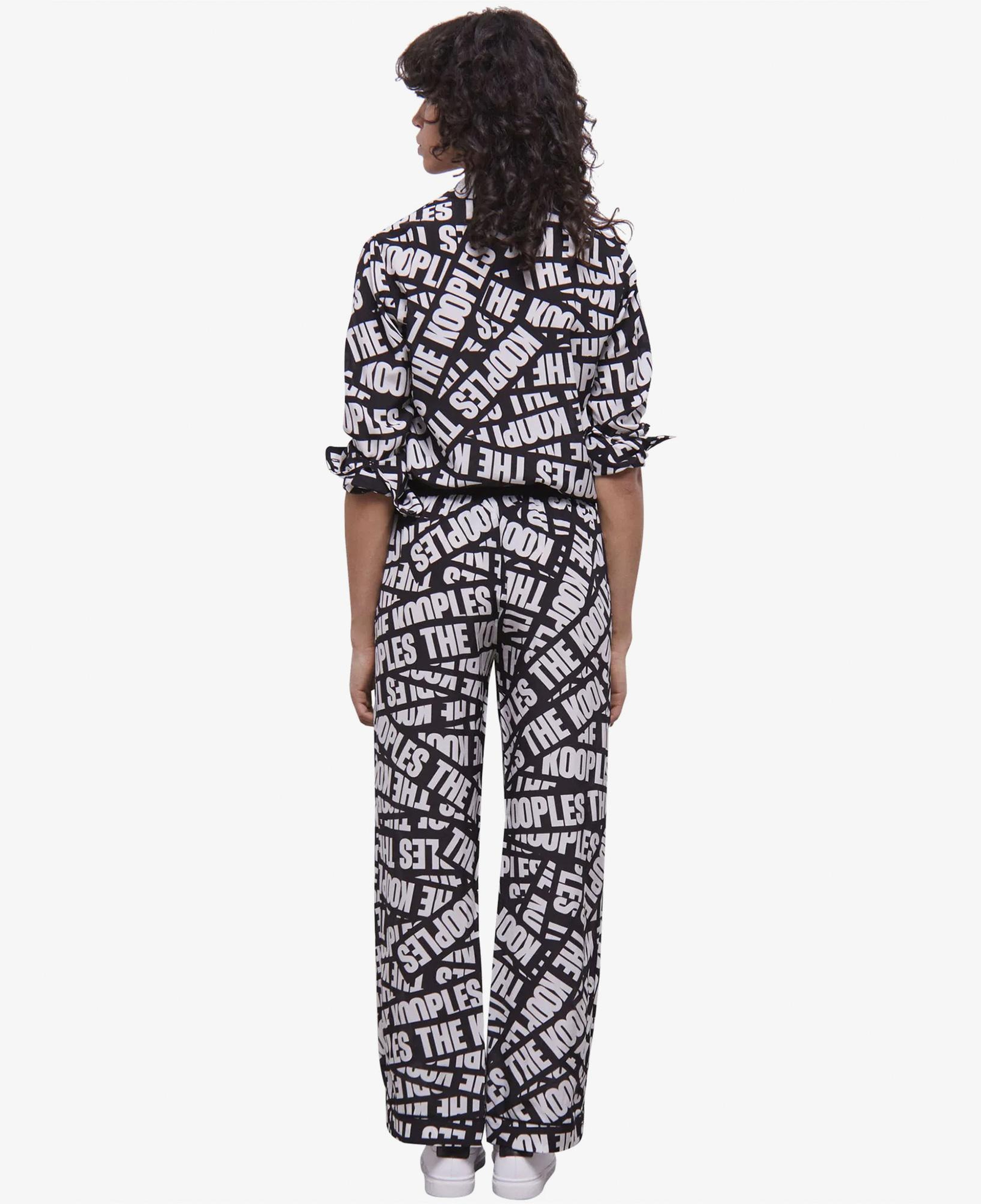 The Kooples Straight-leg Printed Kadın Renkli Pantolon