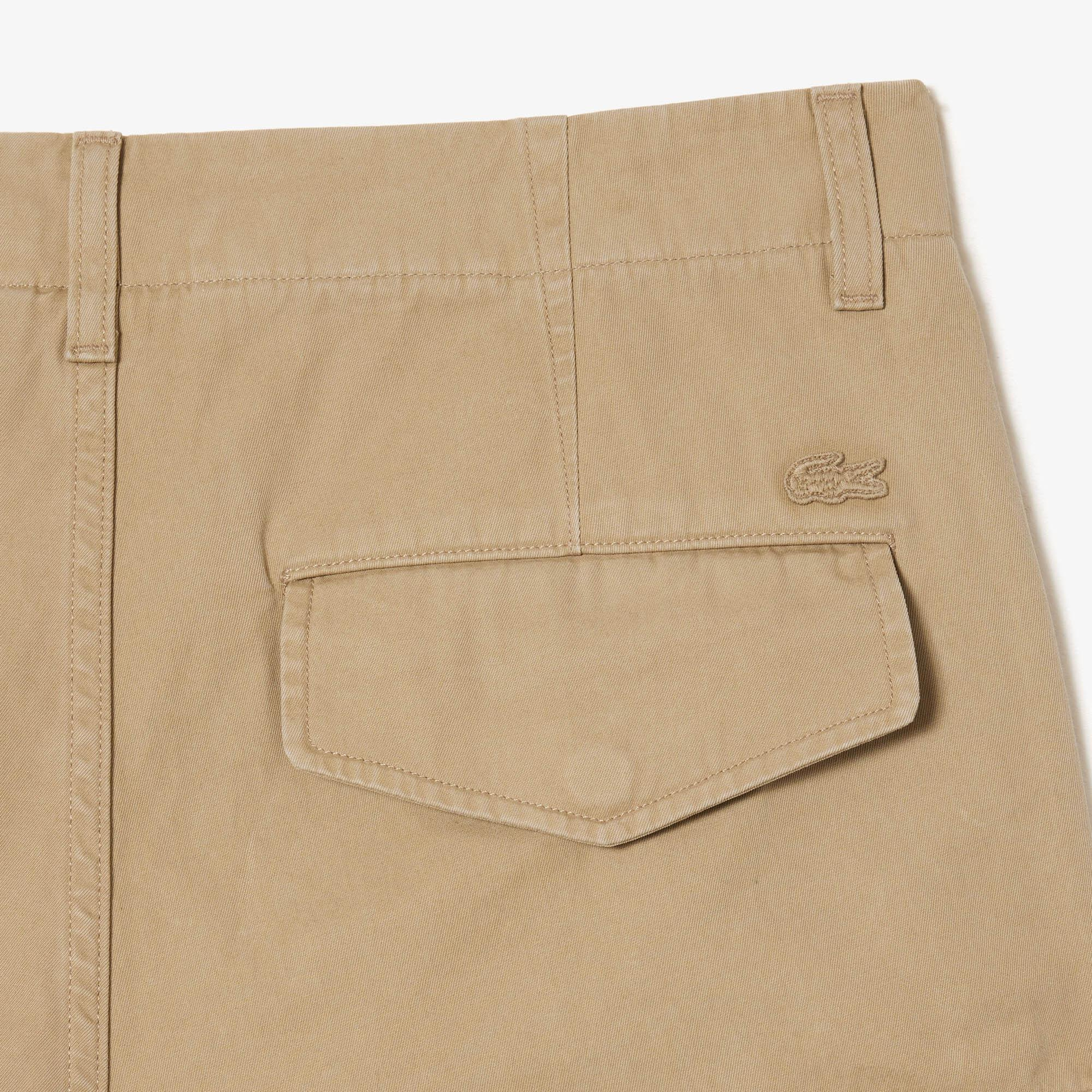 Erkek Straight Fit Bej Pantolon