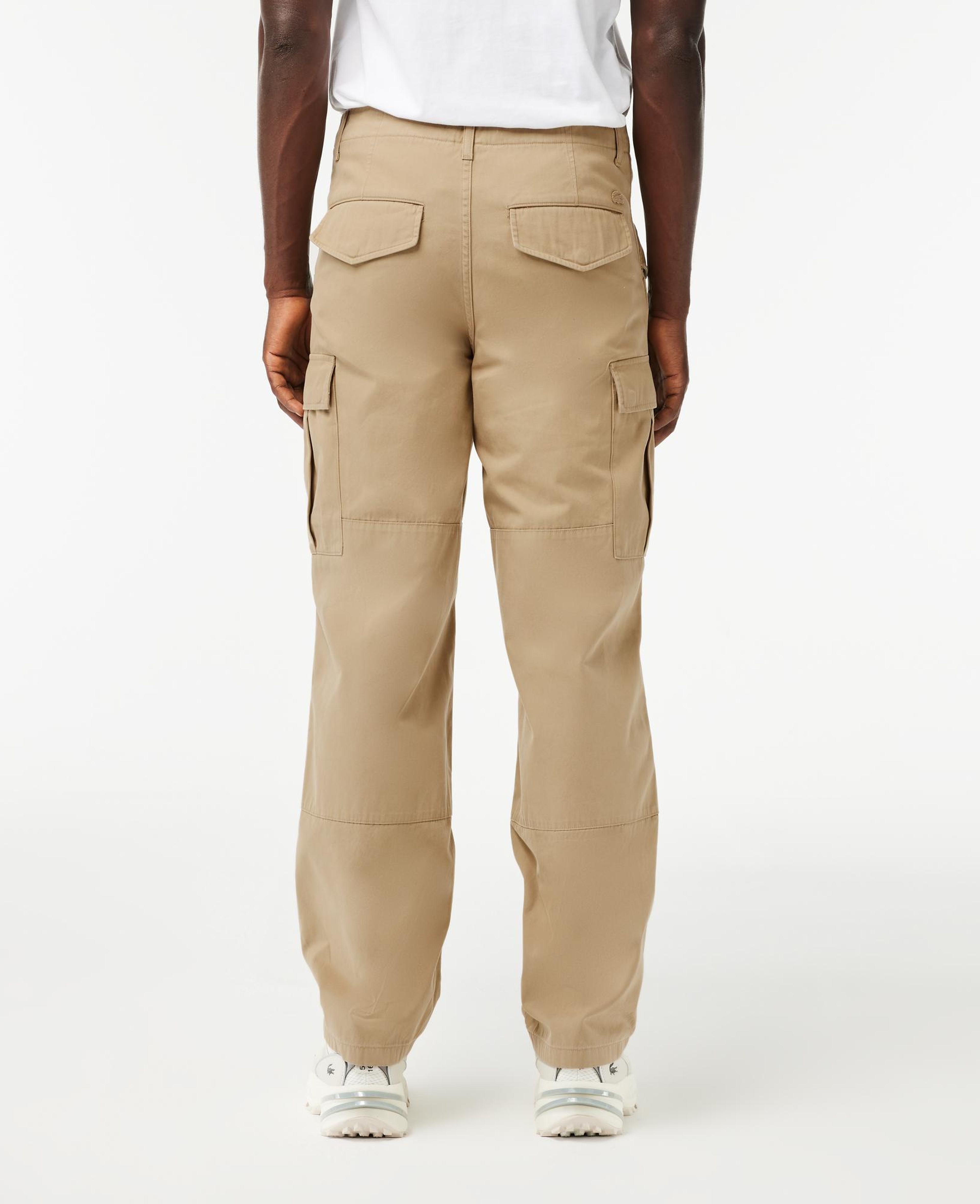 Erkek Straight Fit Bej Pantolon