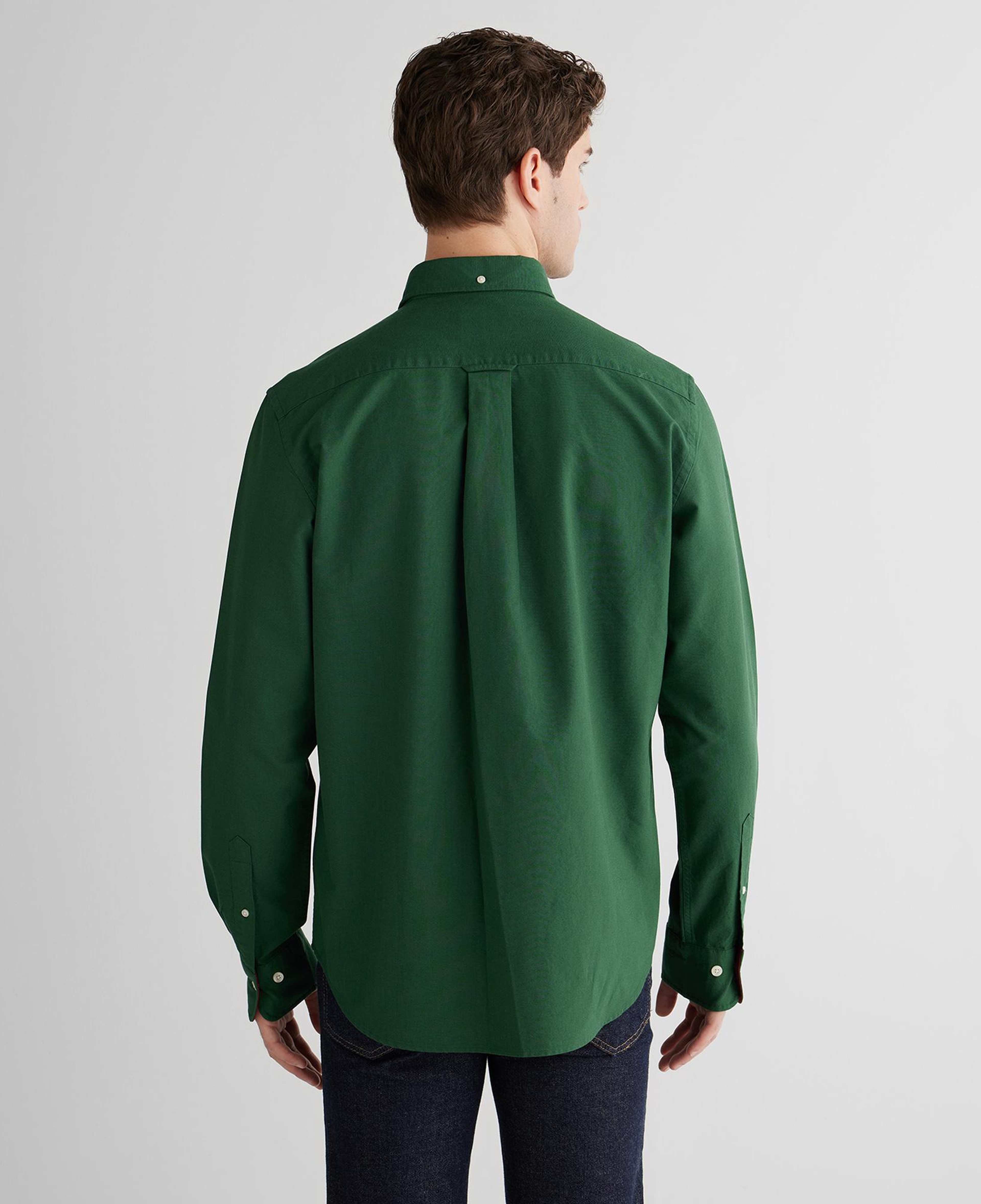 GANT Erkek Yeşil Regular Fit Oxford Gömlek