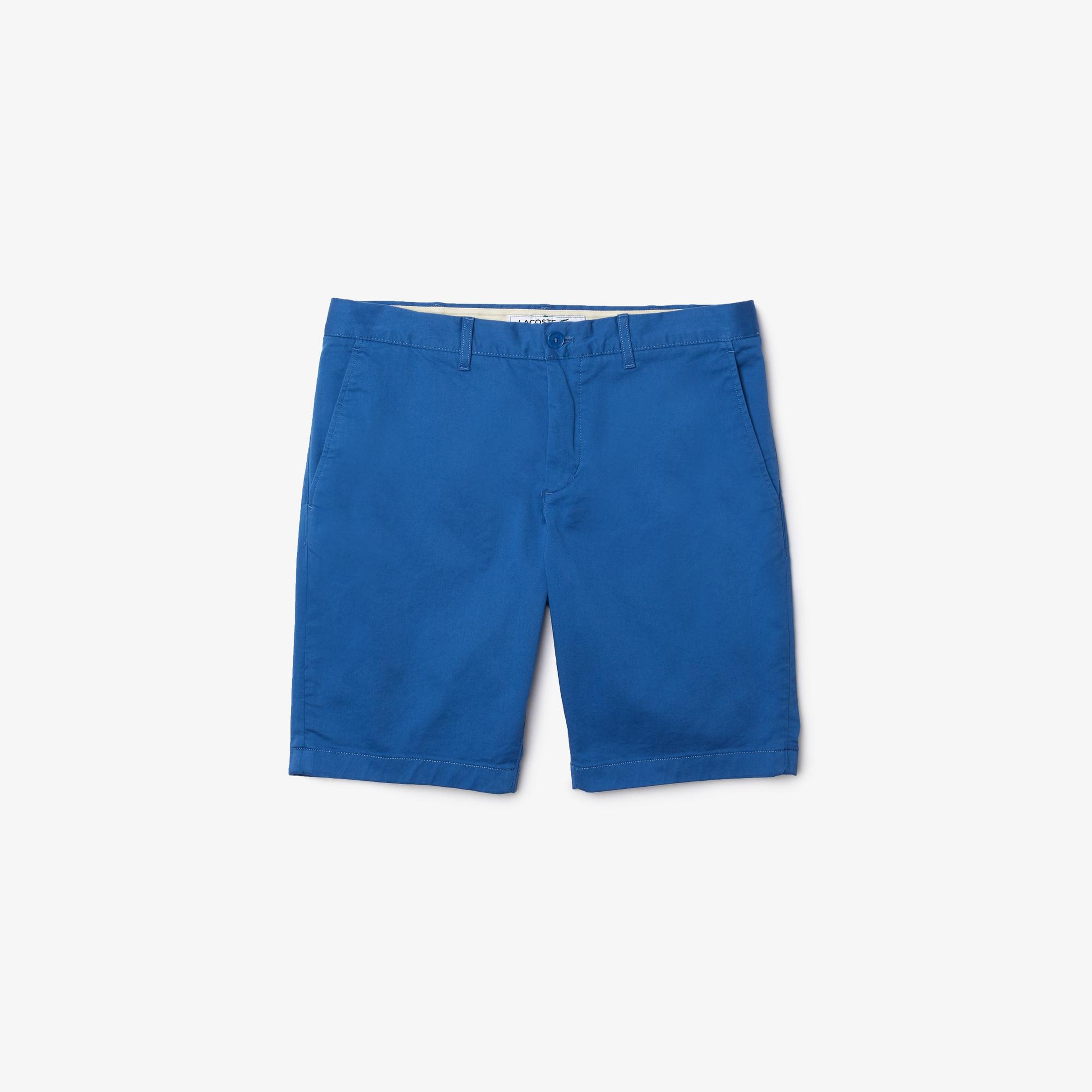 Lacoste Erkek Slim Fit Mavi Bermuda