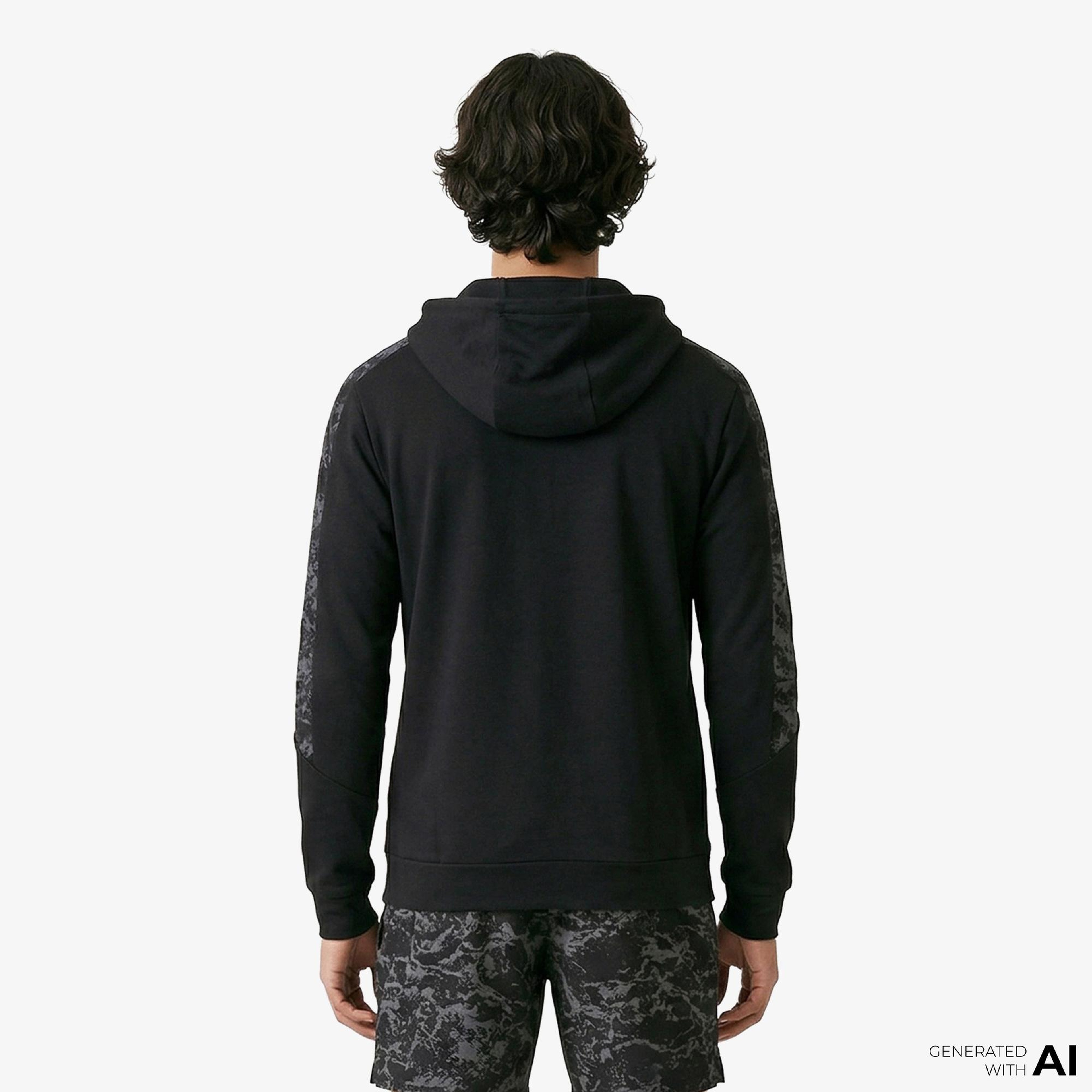 Energetics Finn Erkek Siyah Günlük Sweatshirt