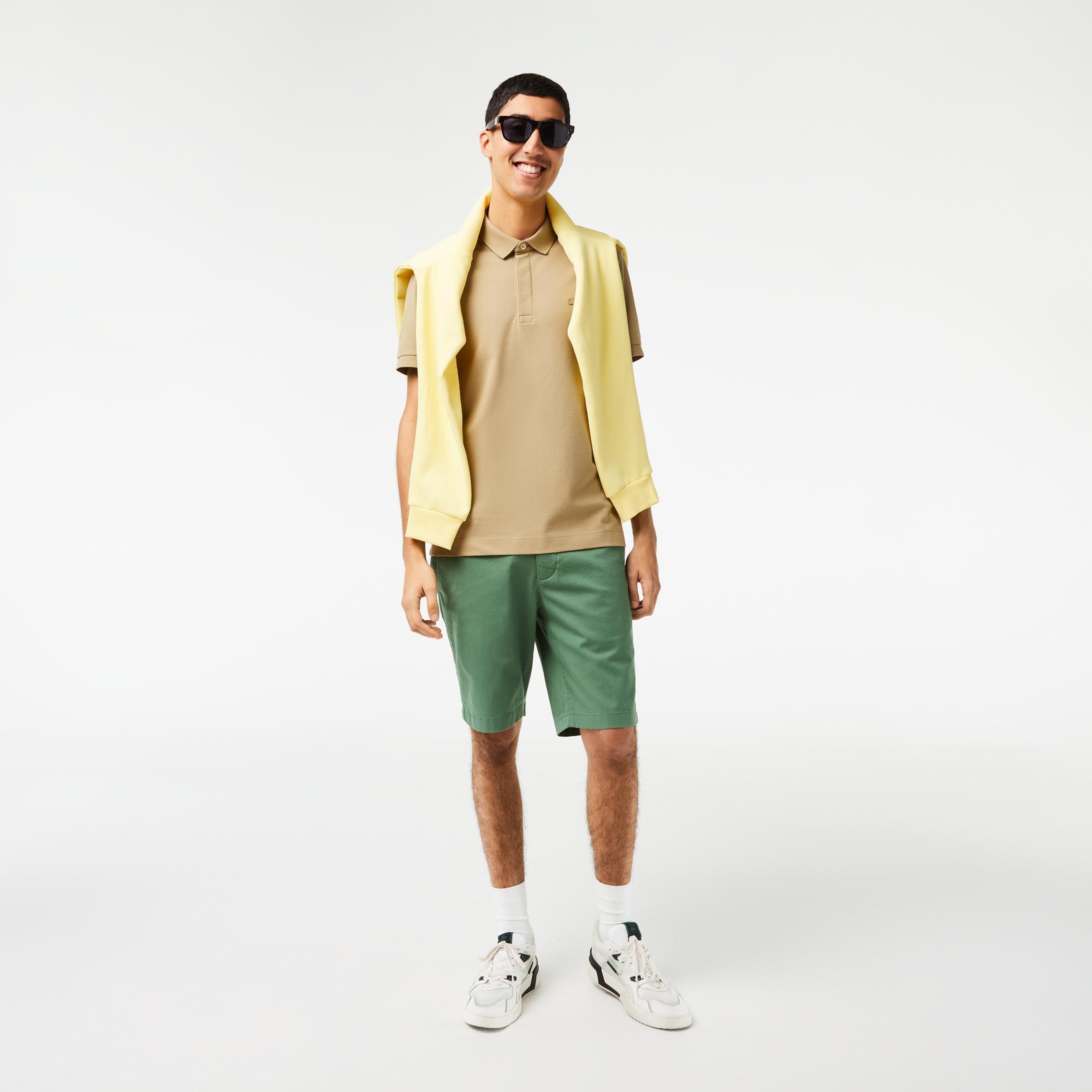 Erkek Regular Fit Paris Bej Polo